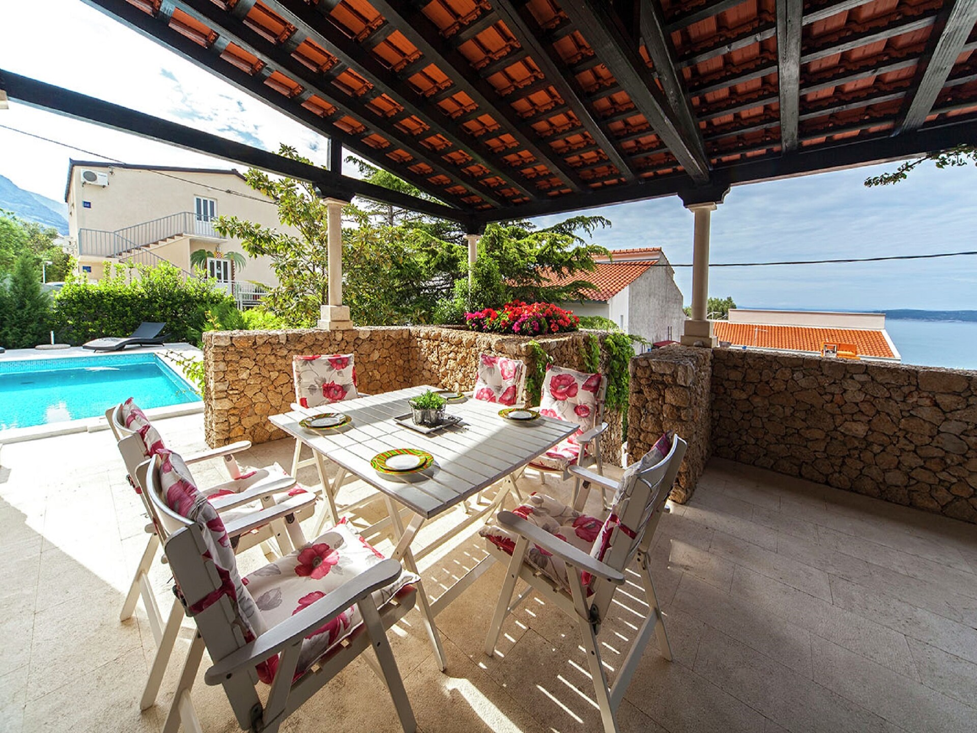 8-persoons villa met privézwembad in centrum Baska Voda - foto 1