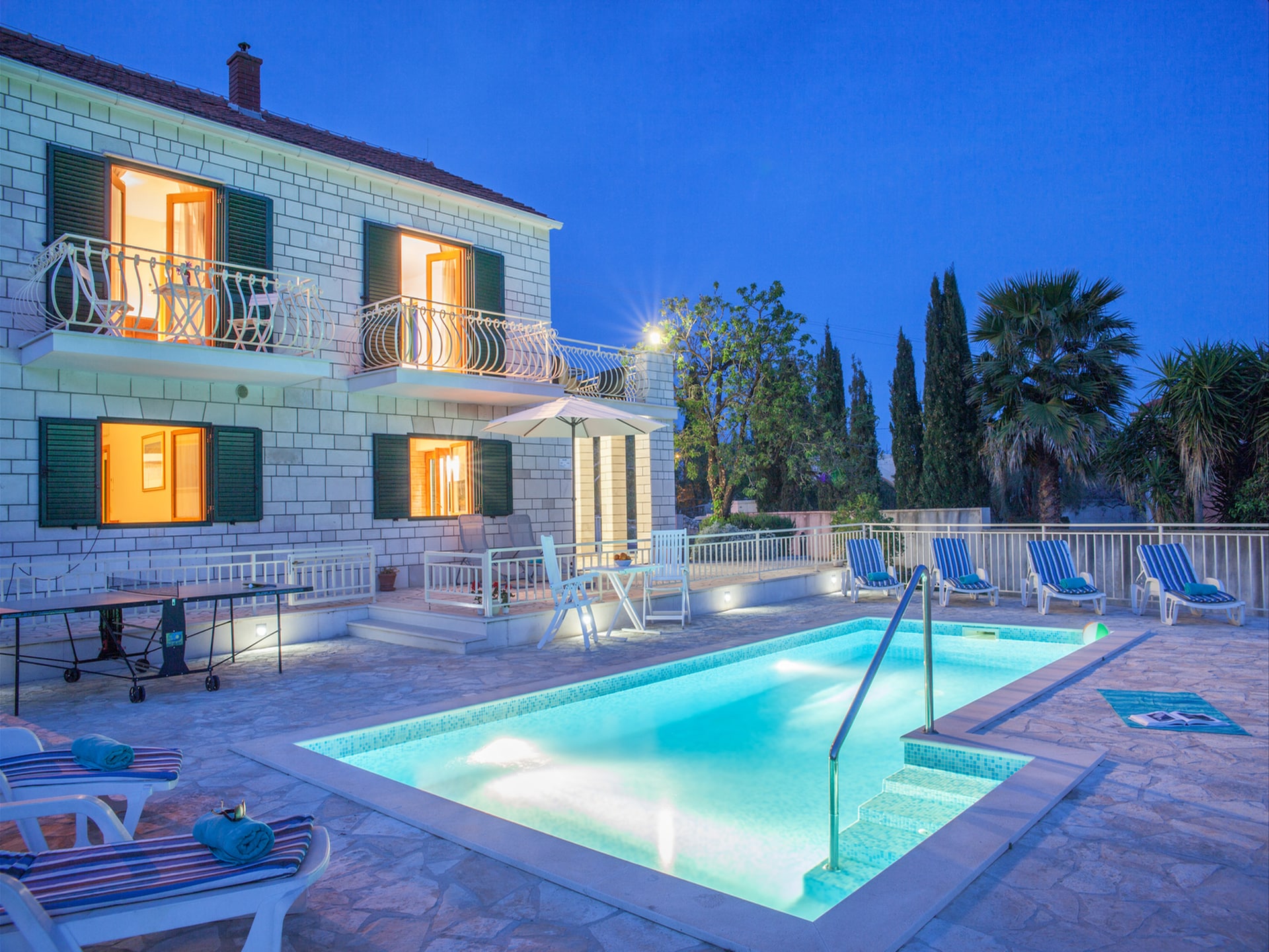 Privézwembad en zee op loopafstand: Villa Vjeka in Sumartin - foto 31