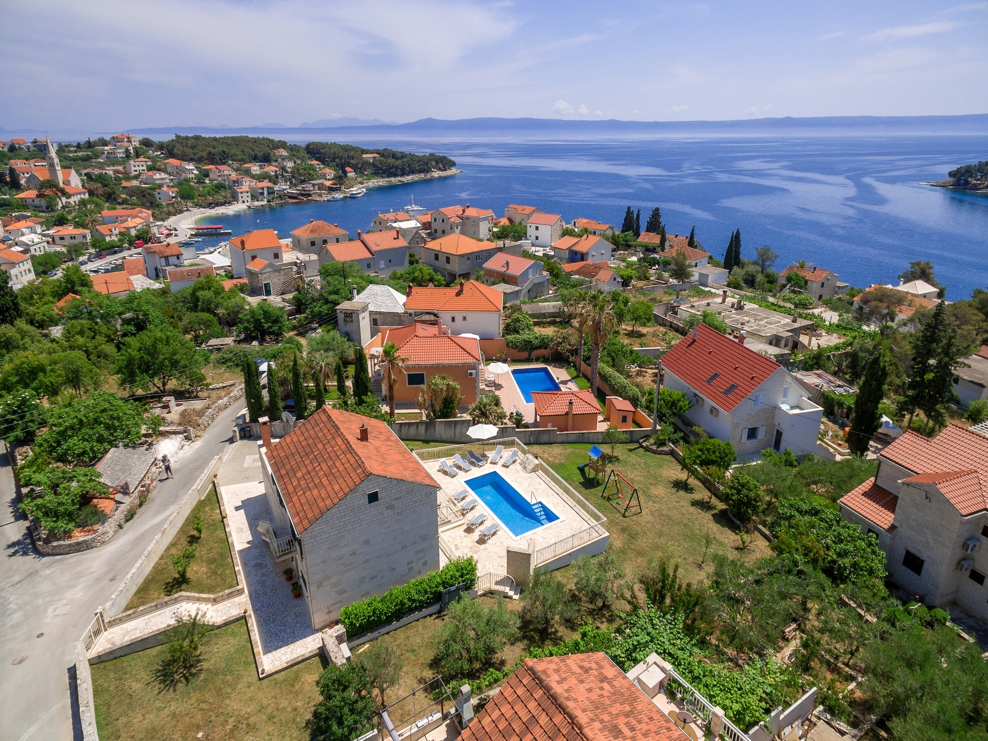 Privézwembad en zee op loopafstand: Villa Vjeka in Sumartin - foto 4