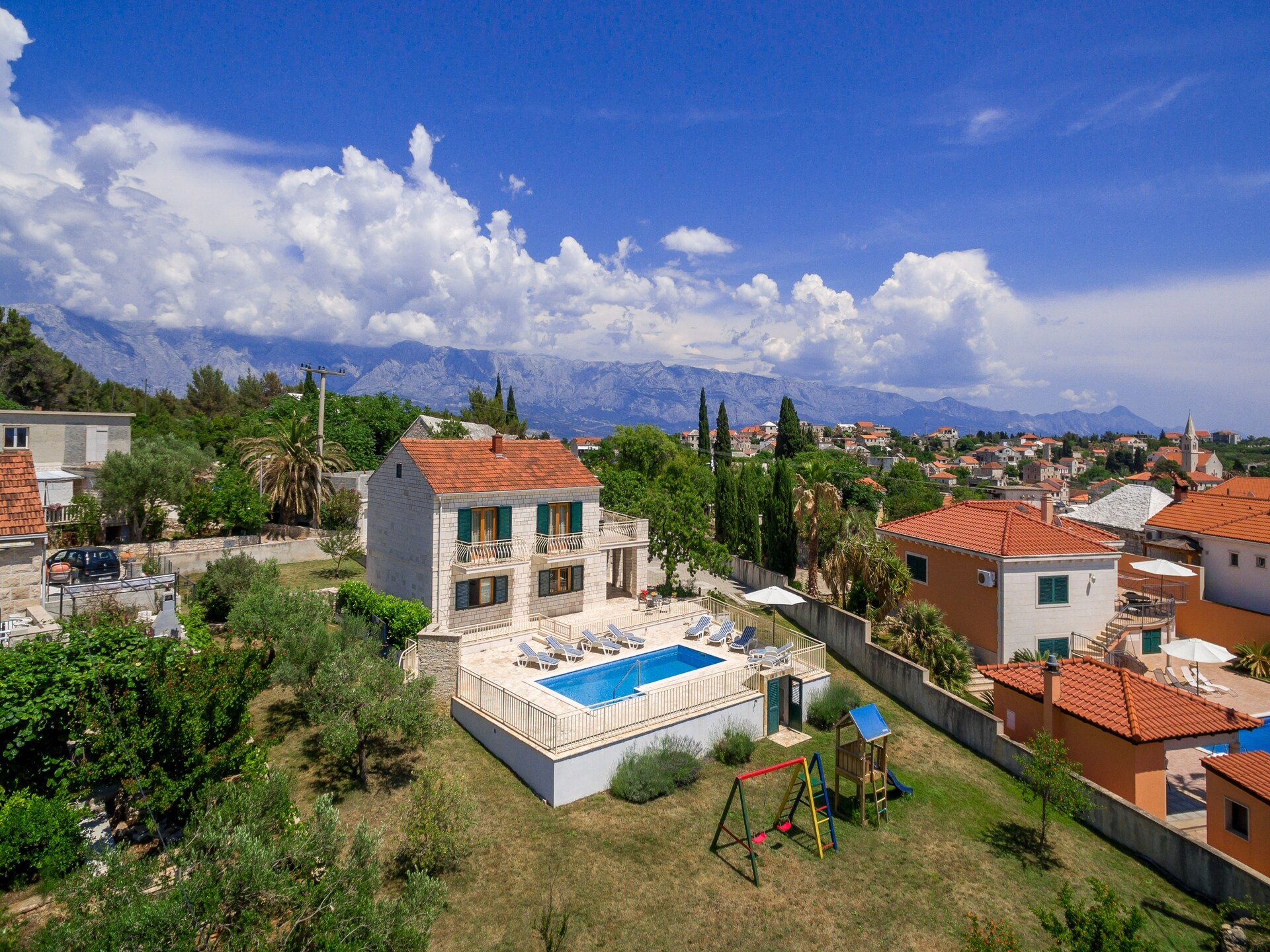 Privézwembad en zee op loopafstand: Villa Vjeka in Sumartin - foto 6