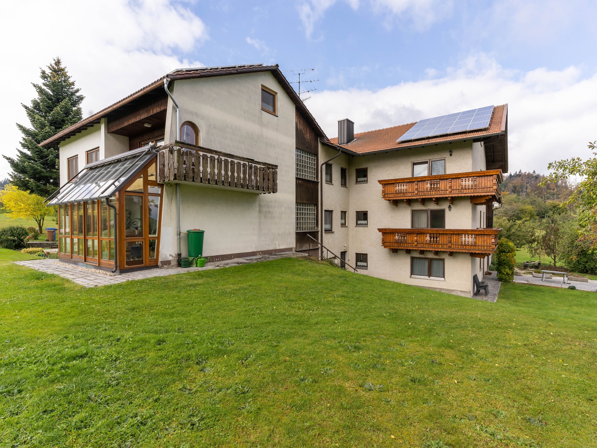 Ruim appartement in Sonnen vlakbij skilift, met tuin en boszicht - foto 30