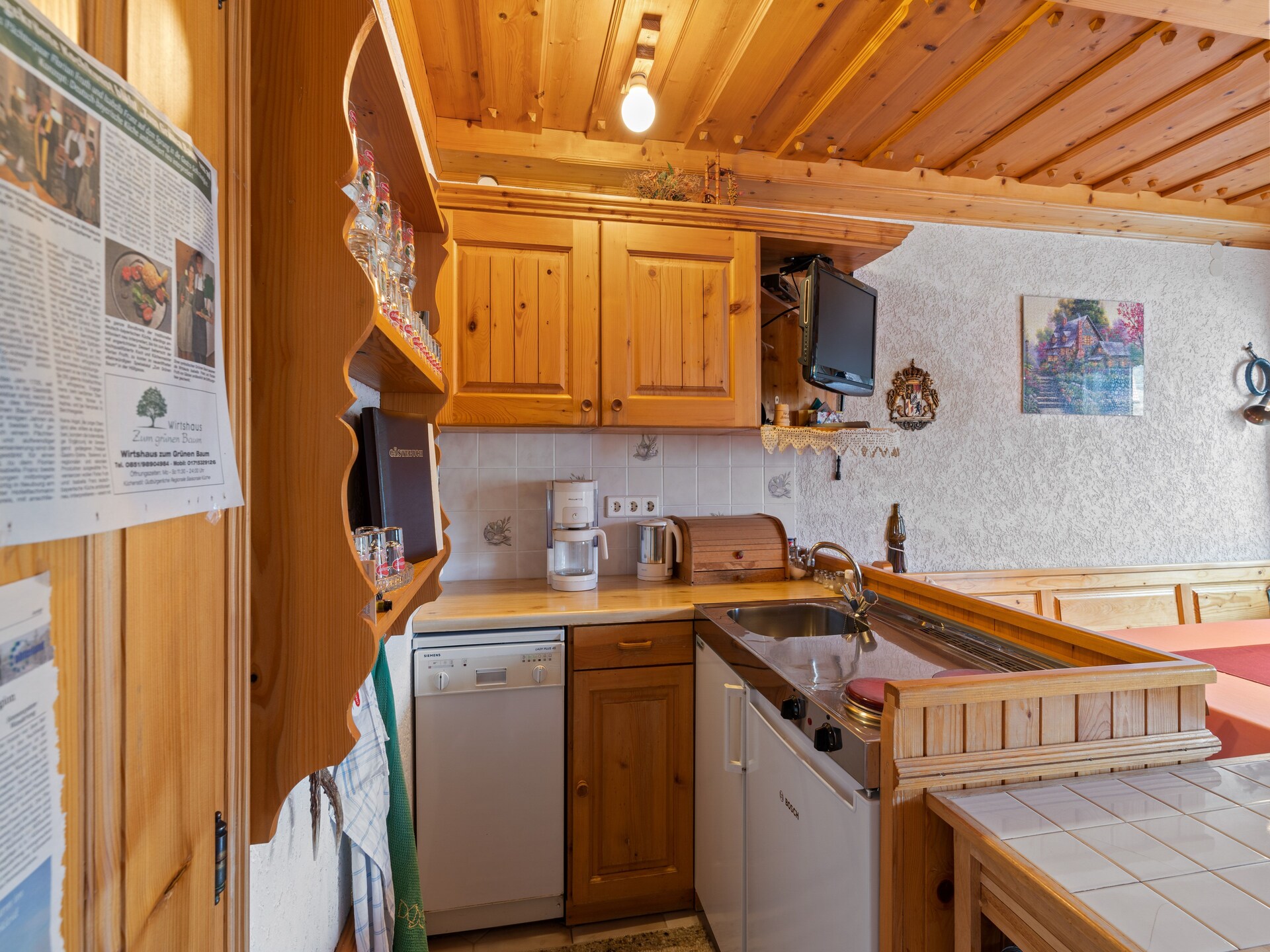 Ruim appartement in Sonnen vlakbij skilift, met tuin en boszicht - foto 7