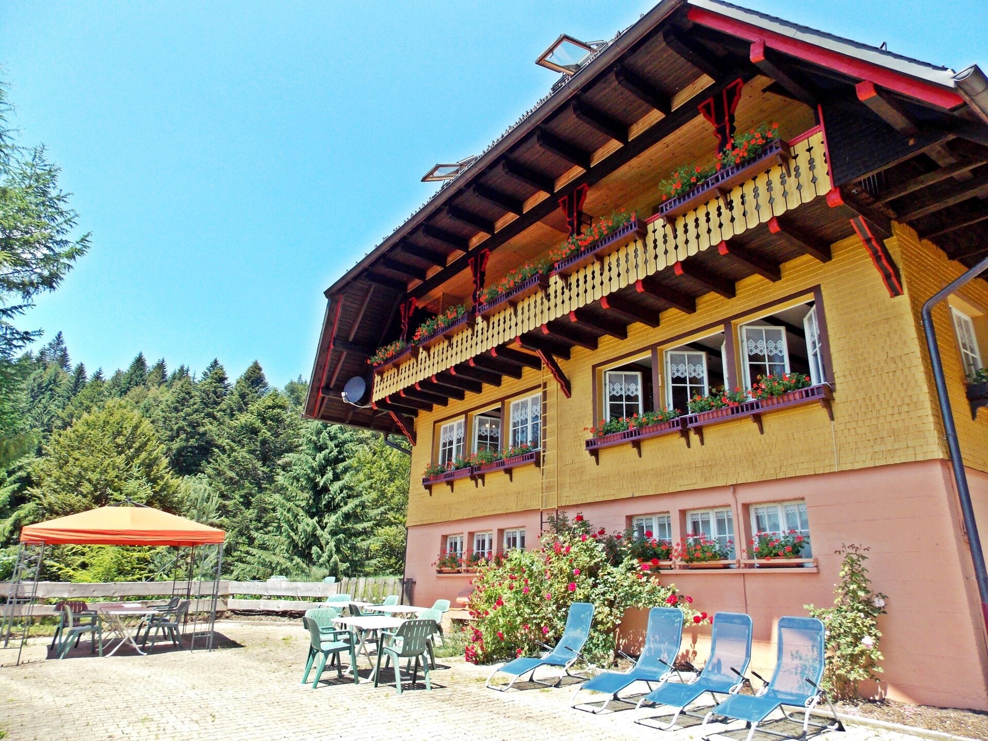 Ruim vakantiehuis met 6 slaapkamers aan de bosrand in Todtmoos - foto 1