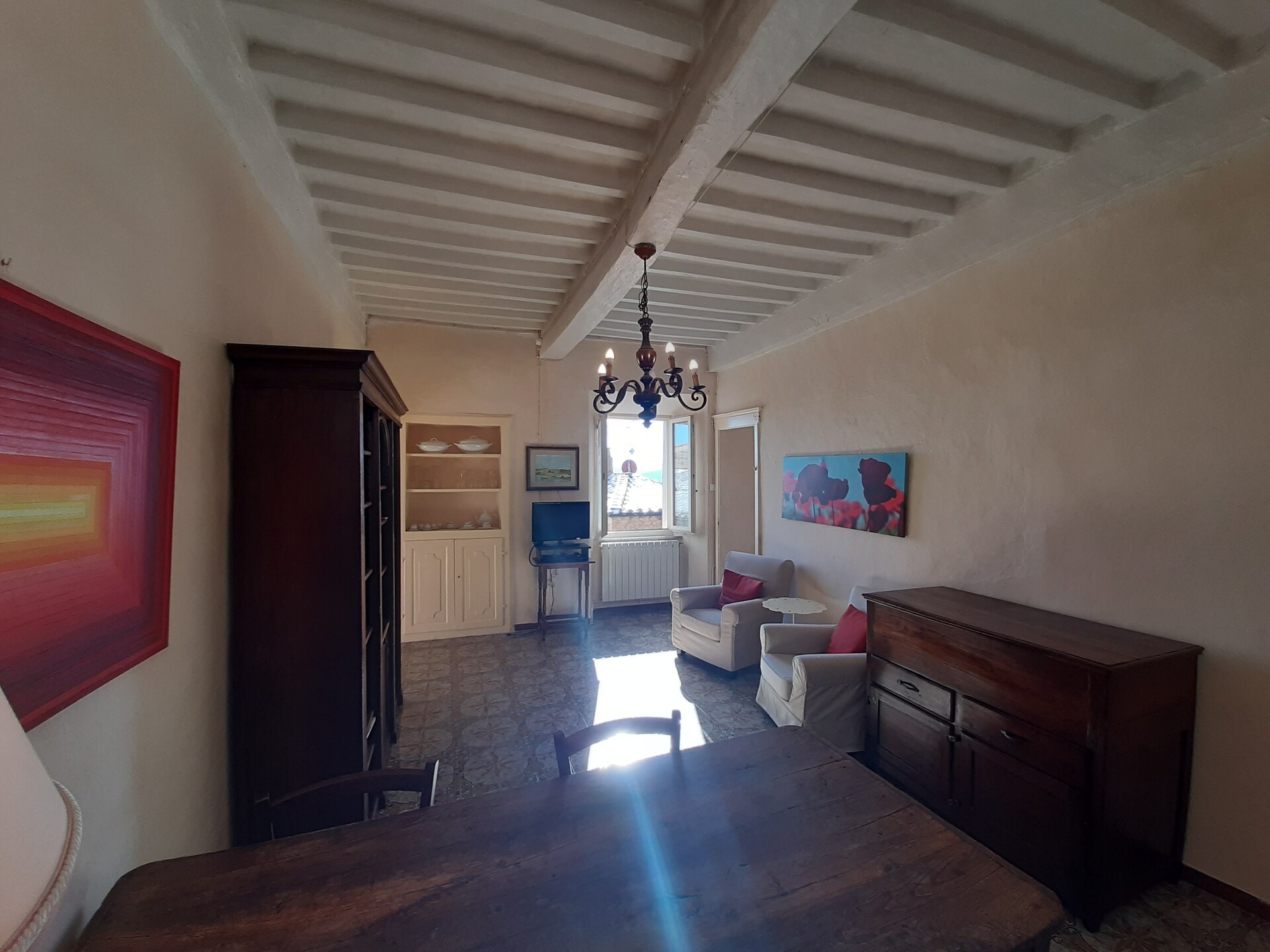Rustiek appartement voor 4 in Montecastelli Pisano, vlakbij bos en Pavone rivier - foto 13