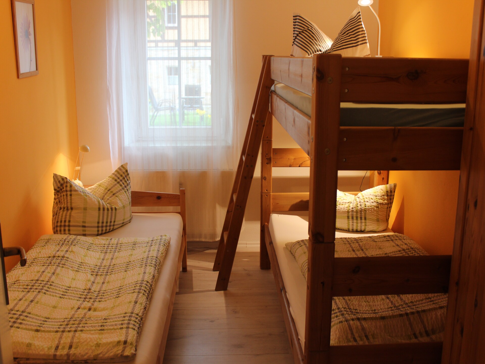 Rustiek appartement in Weißig bij Struppen, aan de rand van het bos - foto 9