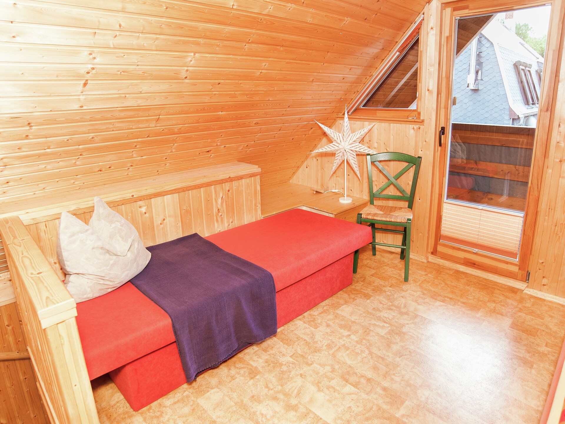 Vrijstaand vakantiehuis in het Thüringer Woud, 500m van centrum Gehren - foto 11