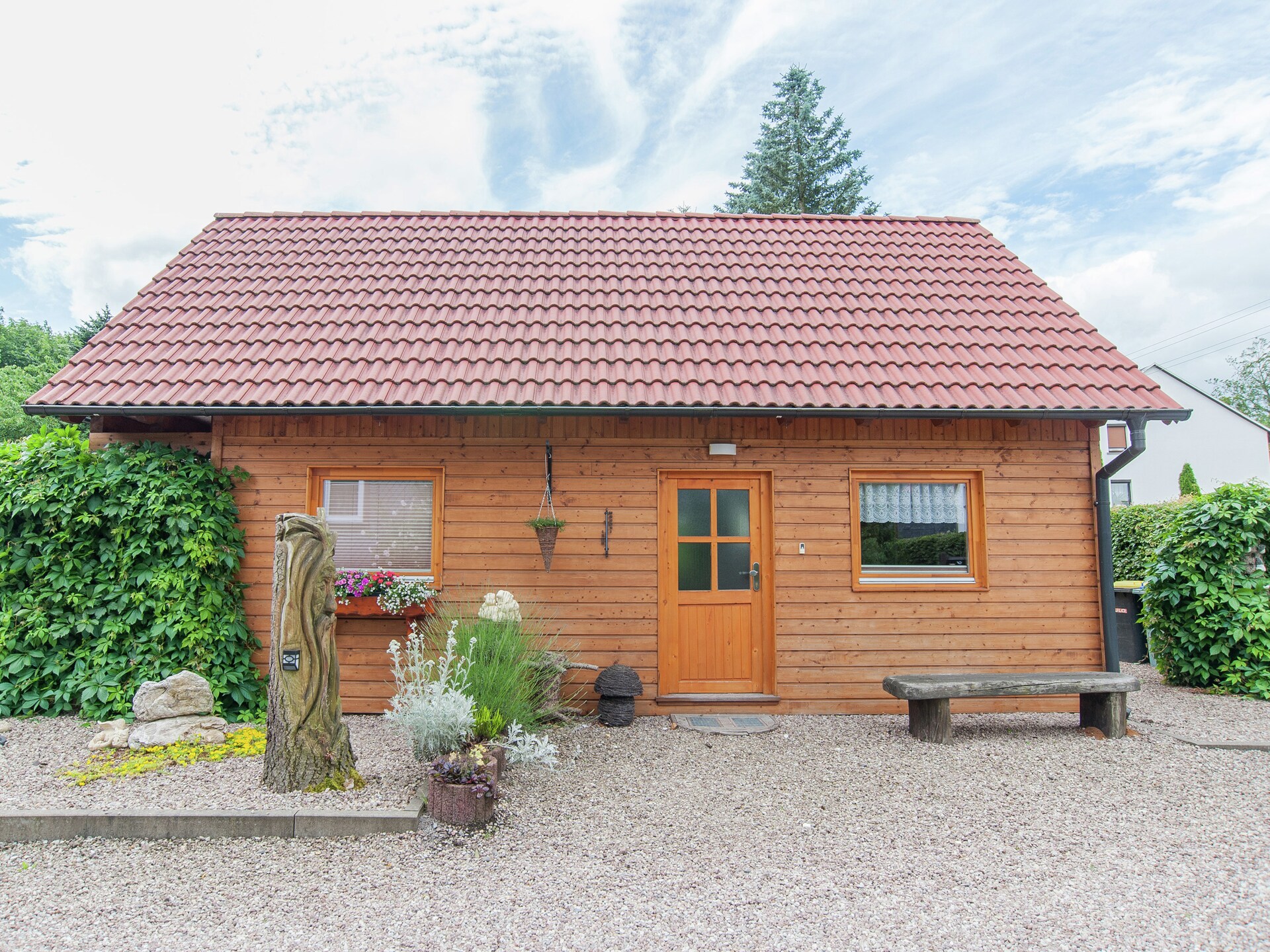 Vrijstaand vakantiehuis in het Thüringer Woud, 500m van centrum Gehren - foto 26