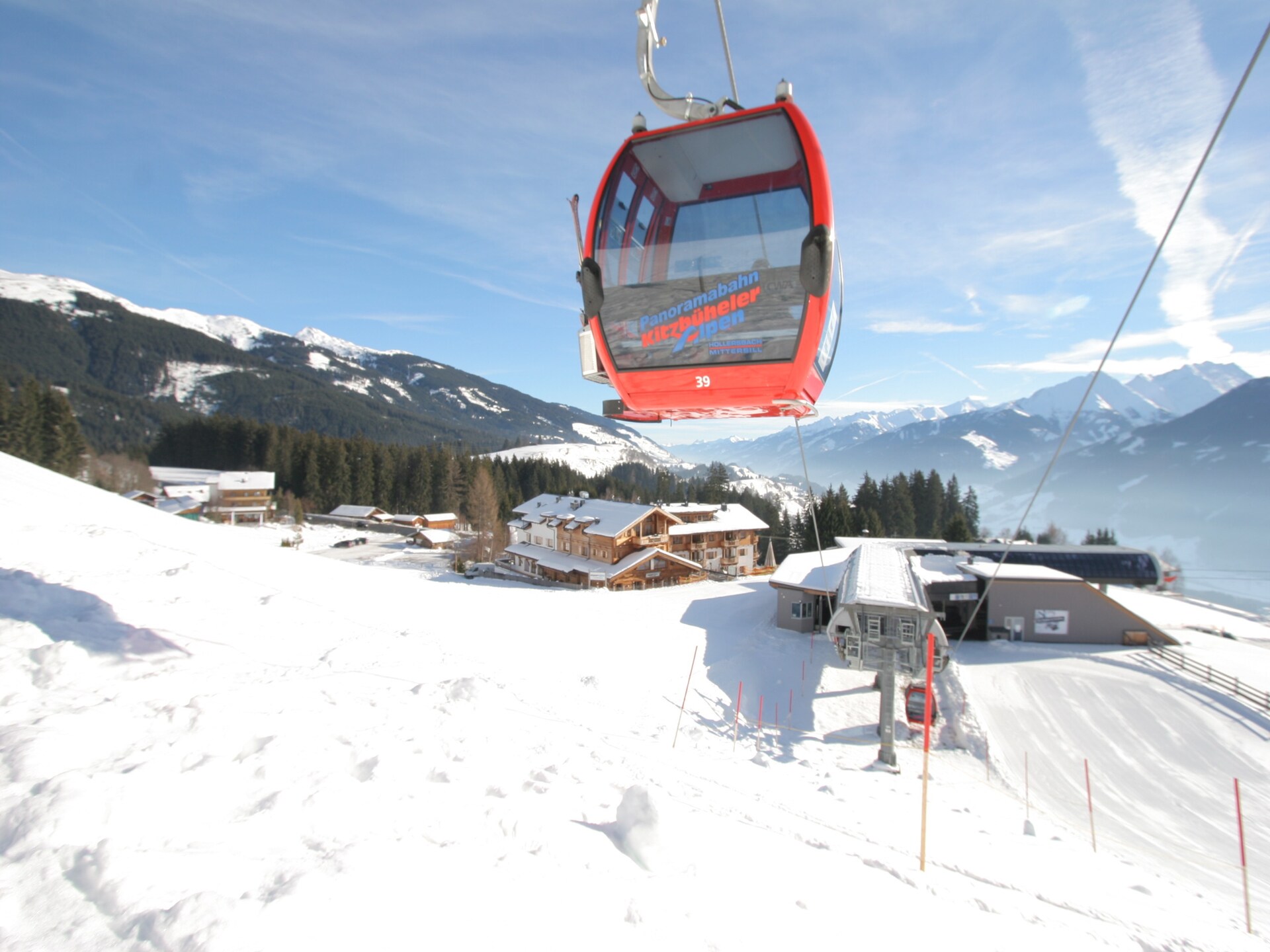 Panorama Chalet 9: Ski-in/ski-out appartement aan de piste in Mittersill - foto 29