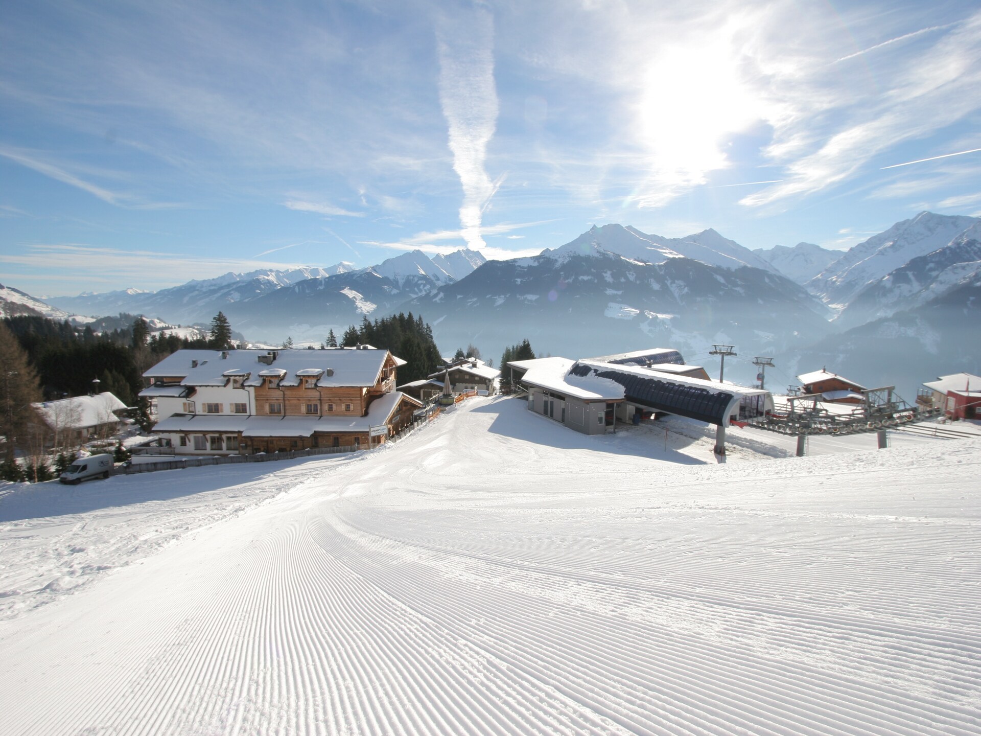 Panorama Chalet 9: Ski-in/ski-out appartement aan de piste in Mittersill - foto 30