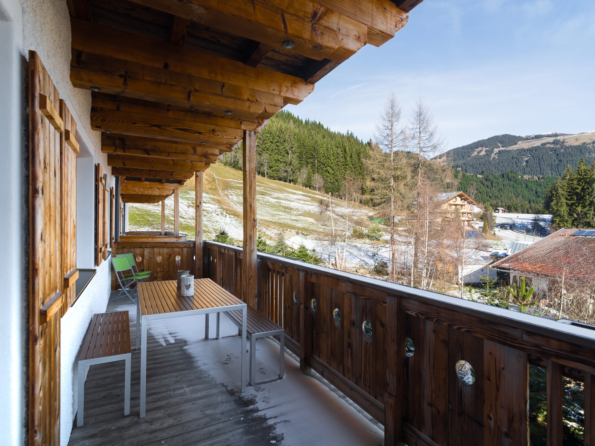 Panorama Chalet 9: Ski-in/ski-out appartement aan de piste in Mittersill - foto 23