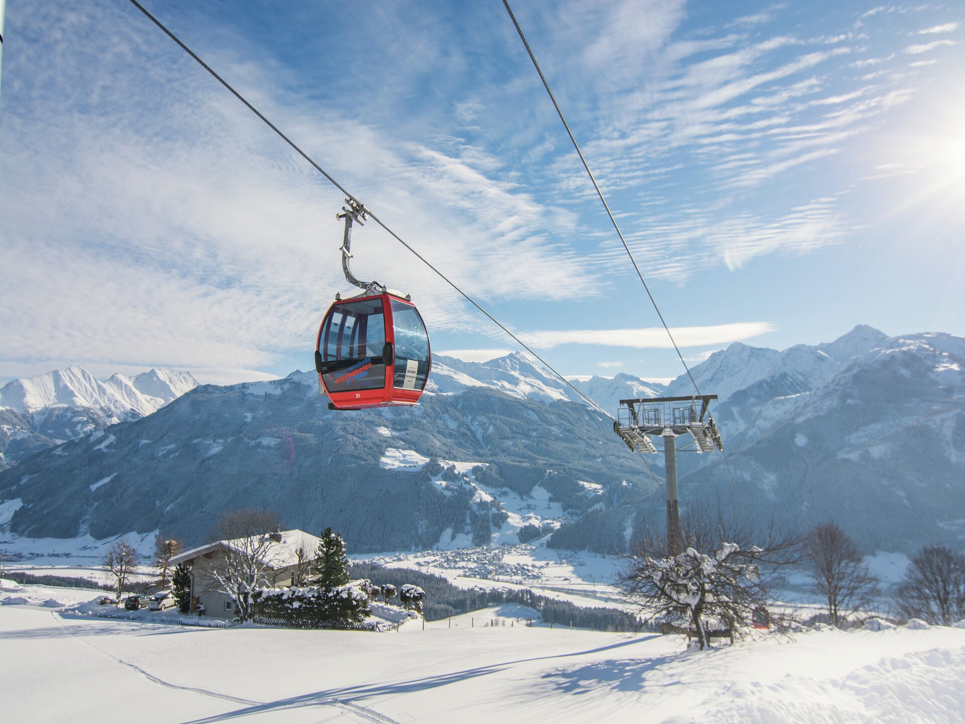 Panorama Chalet 9: Ski-in/ski-out appartement aan de piste in Mittersill - foto 31