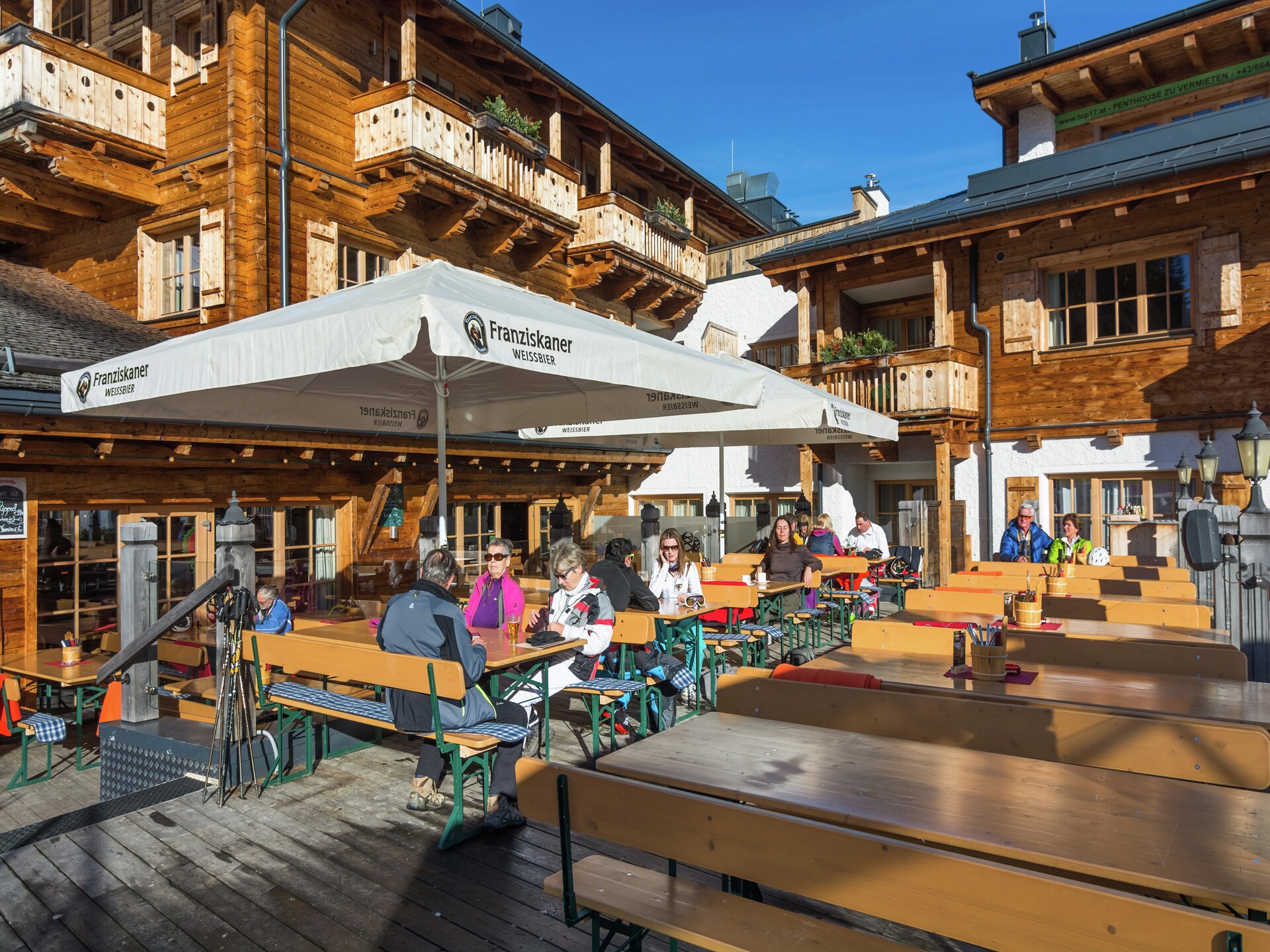 Panorama Chalet 9: Ski-in/ski-out appartement aan de piste in Mittersill - foto 33