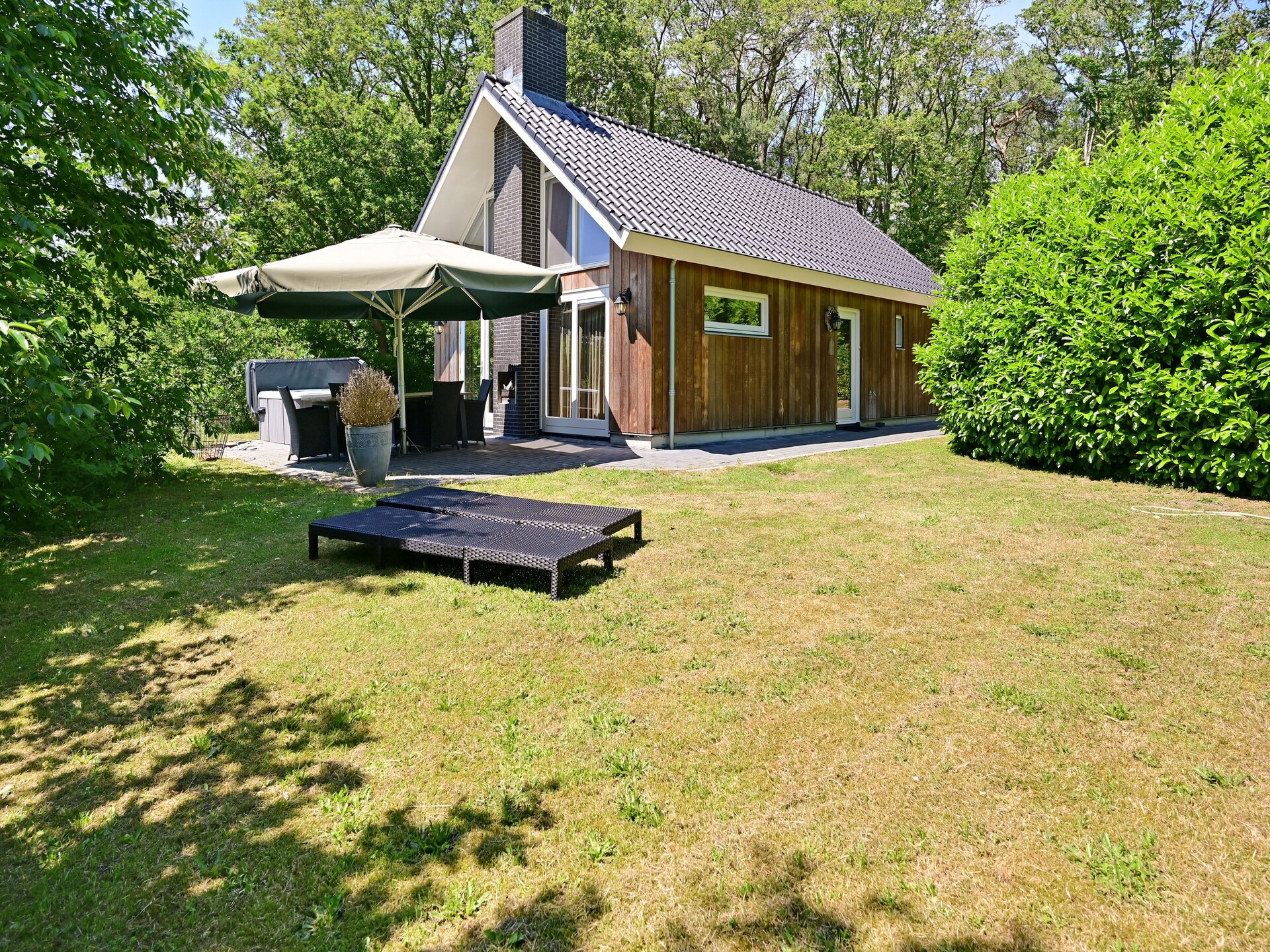 Veldzicht: Luxe wellnesschalet in bosrijk Twente voor 6 personen - foto 5