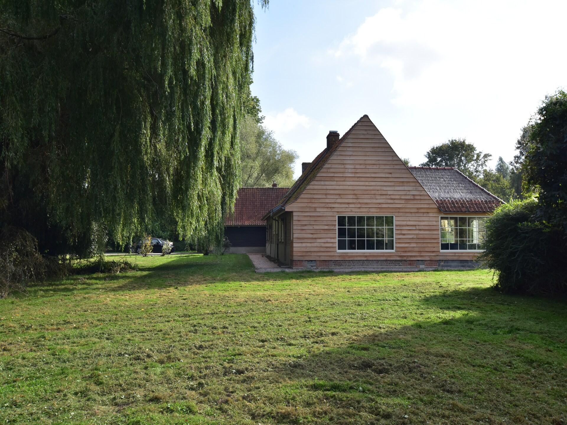 Stijlvol vrijstaand vakantiehuis bij Saint-Omer met sauna, bubbelbad en vijver - foto 10