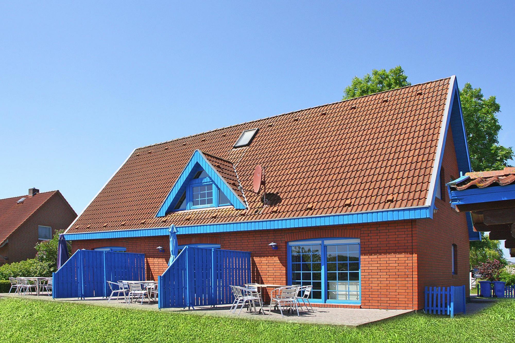 Rijtjeshuis in Boltenhagen aan het Oostzeestrand