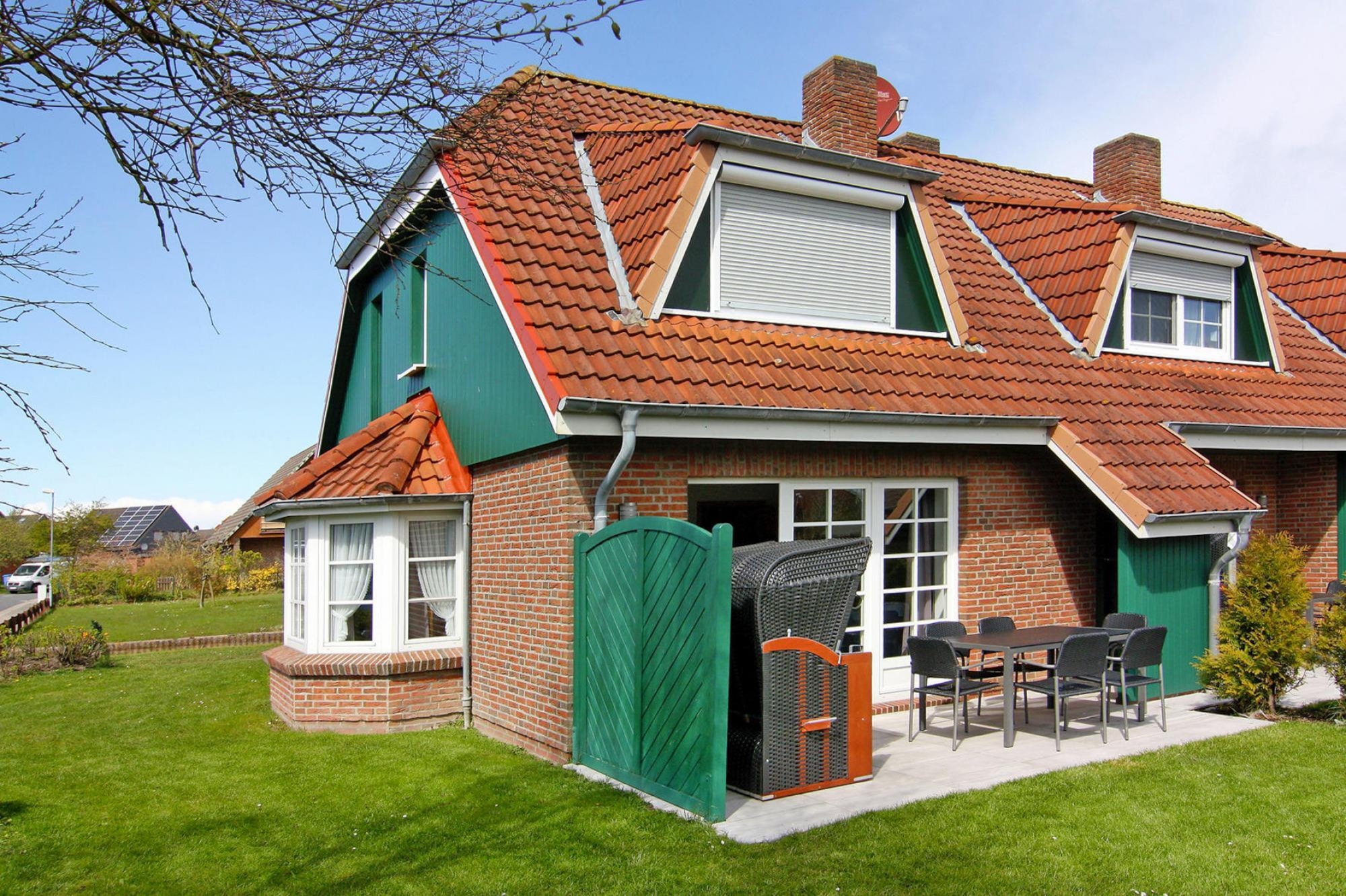Ferienwohnung im Reihenhaus, Friedrichkoog-Spitze