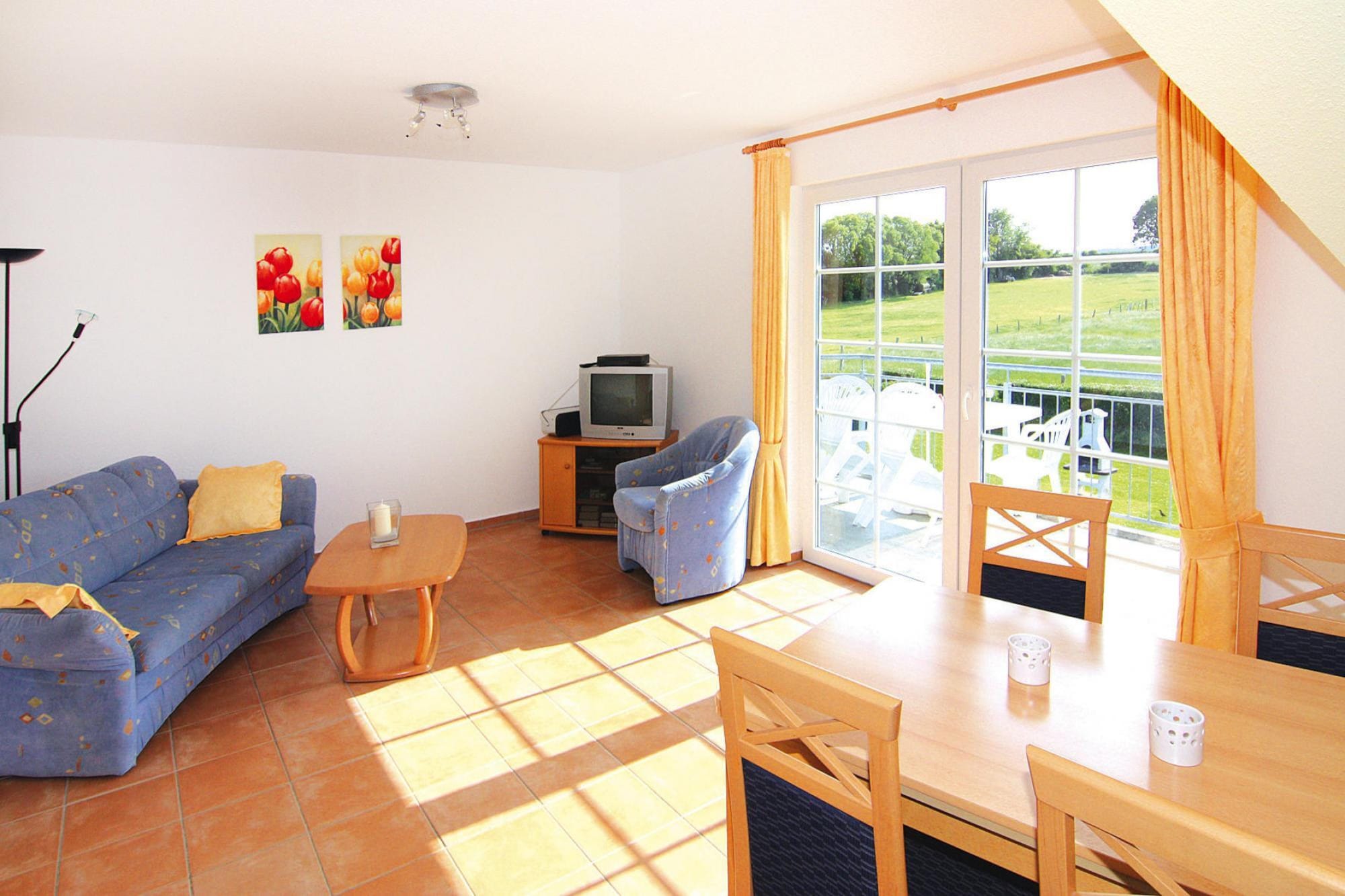 Ferienwohnung 2-Raum-App EG Terrasse Peerkoppel klein 40 qm