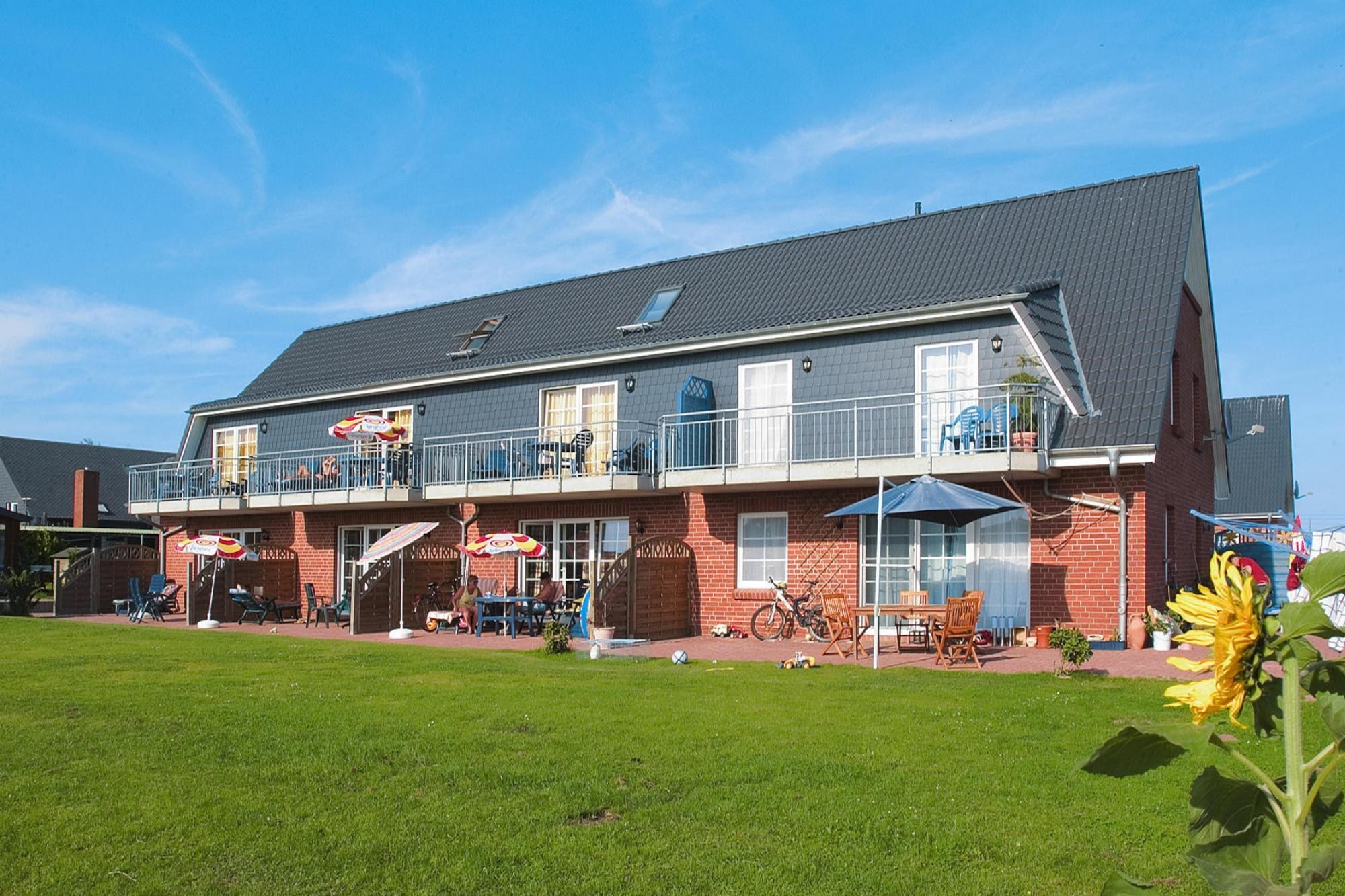 Ferienwohnung 2-Raum-App EG Terrasse Peerkoppel klein 40 qm