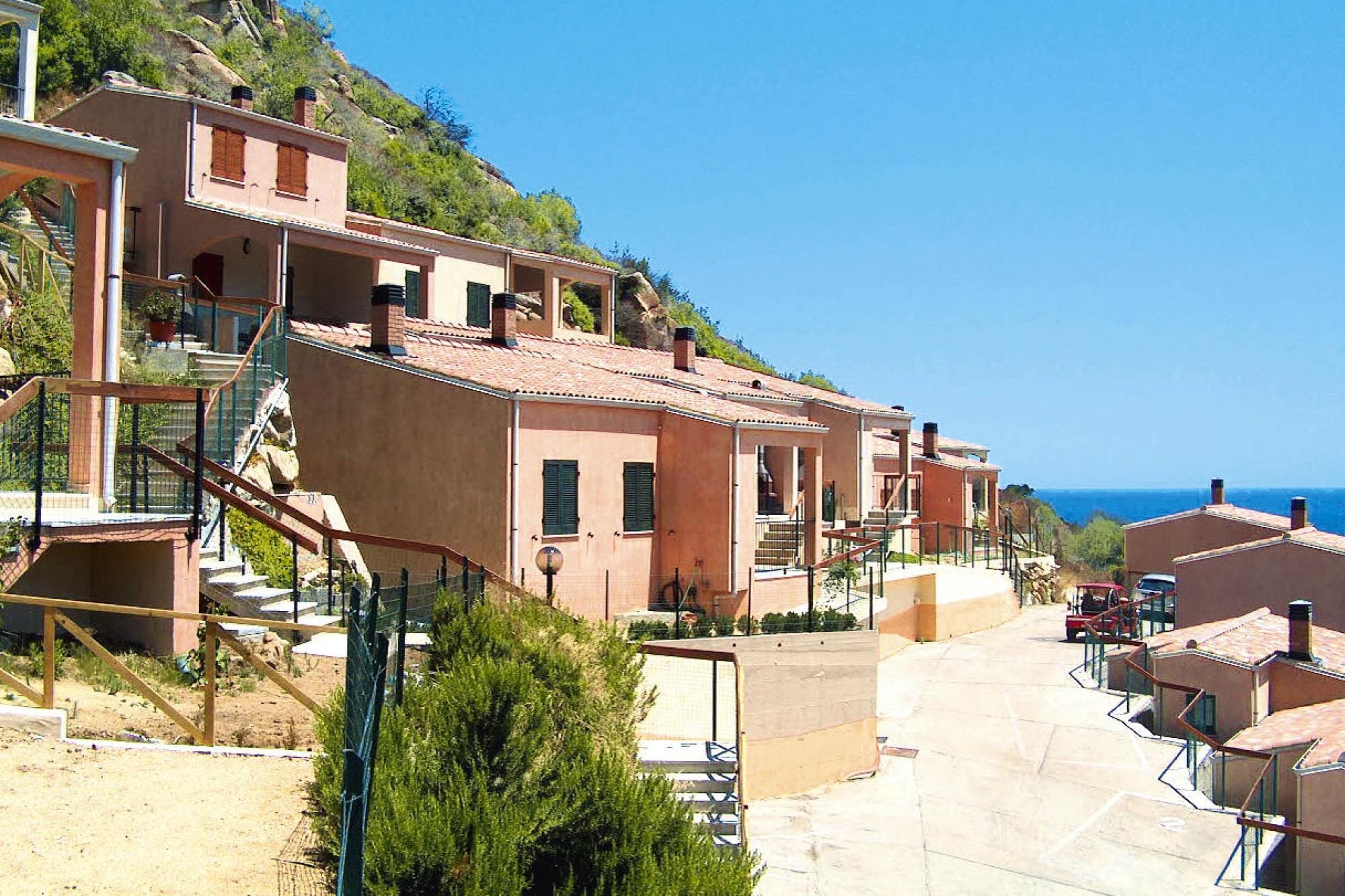 Appartement met zeezicht in Costa Rei