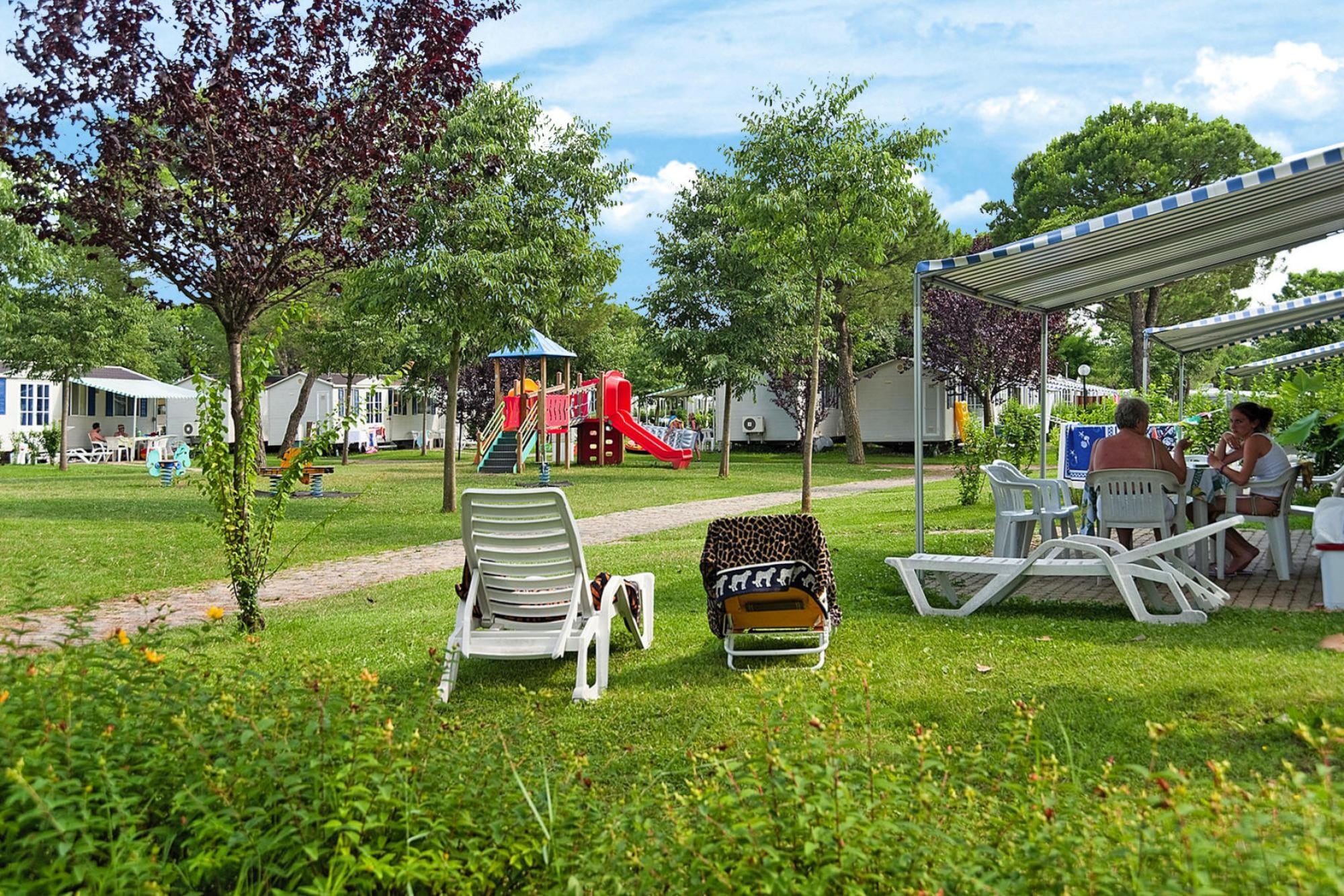 公寓 Mobile Homes Del Garda Village, Peschiera-Dalia