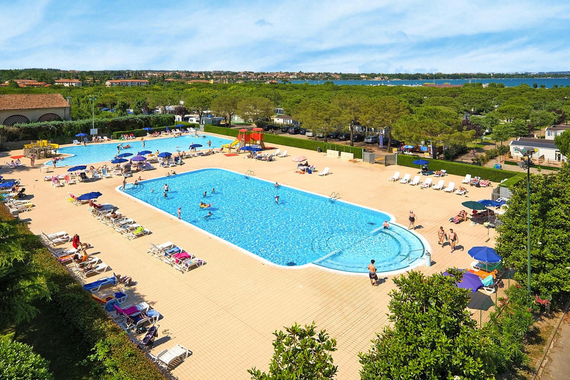 公寓 Mobile Homes Del Garda Village, Peschiera-Dalia