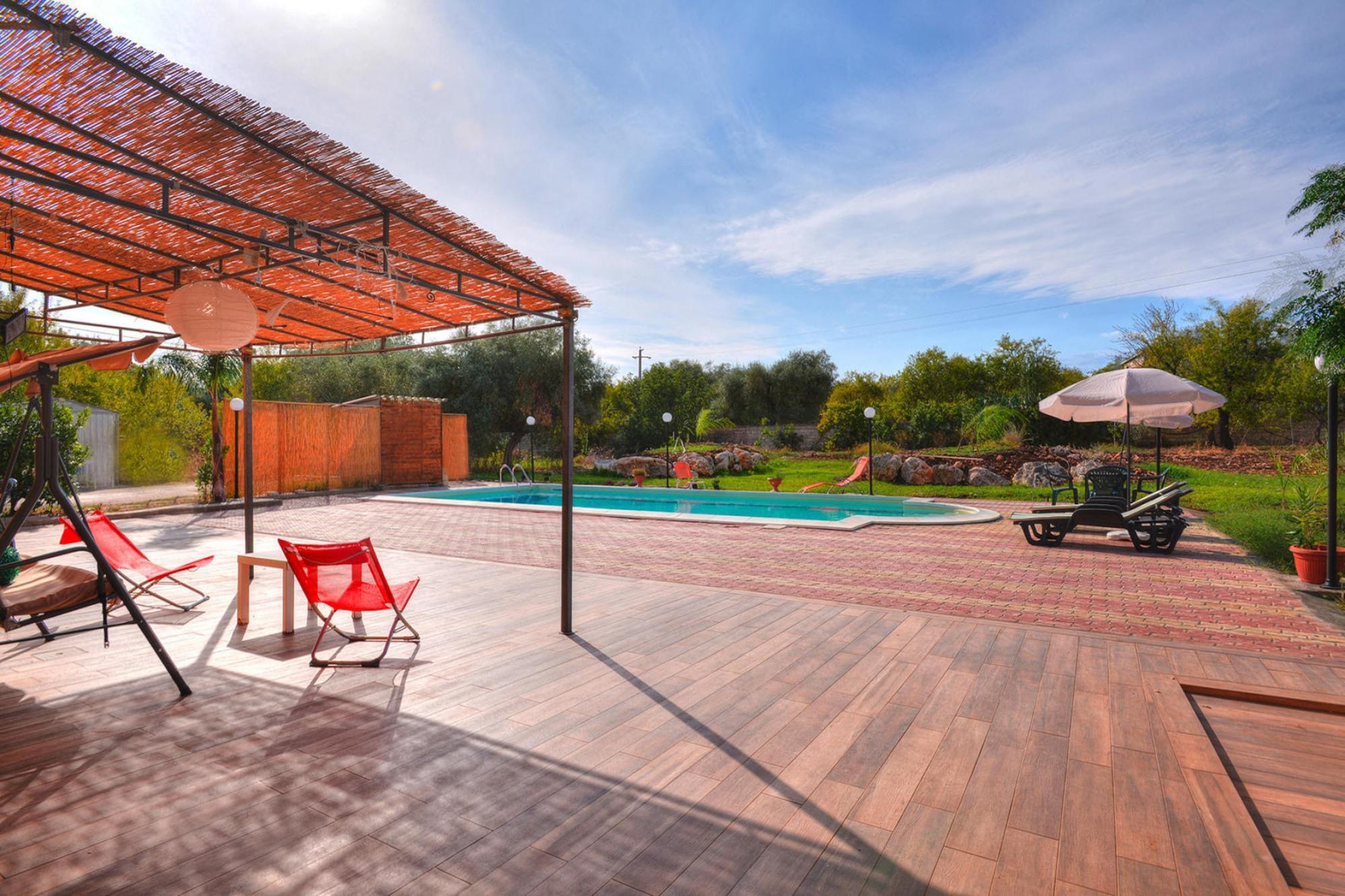 Ferienhaus holiday home Floridia-Villa Maggio 160 qm mit Priv