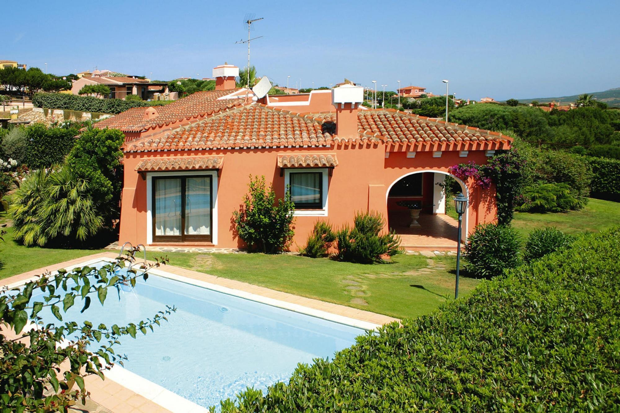 Appartement mit Privatpool in der Ferienresidence Sea Villas, Stintino