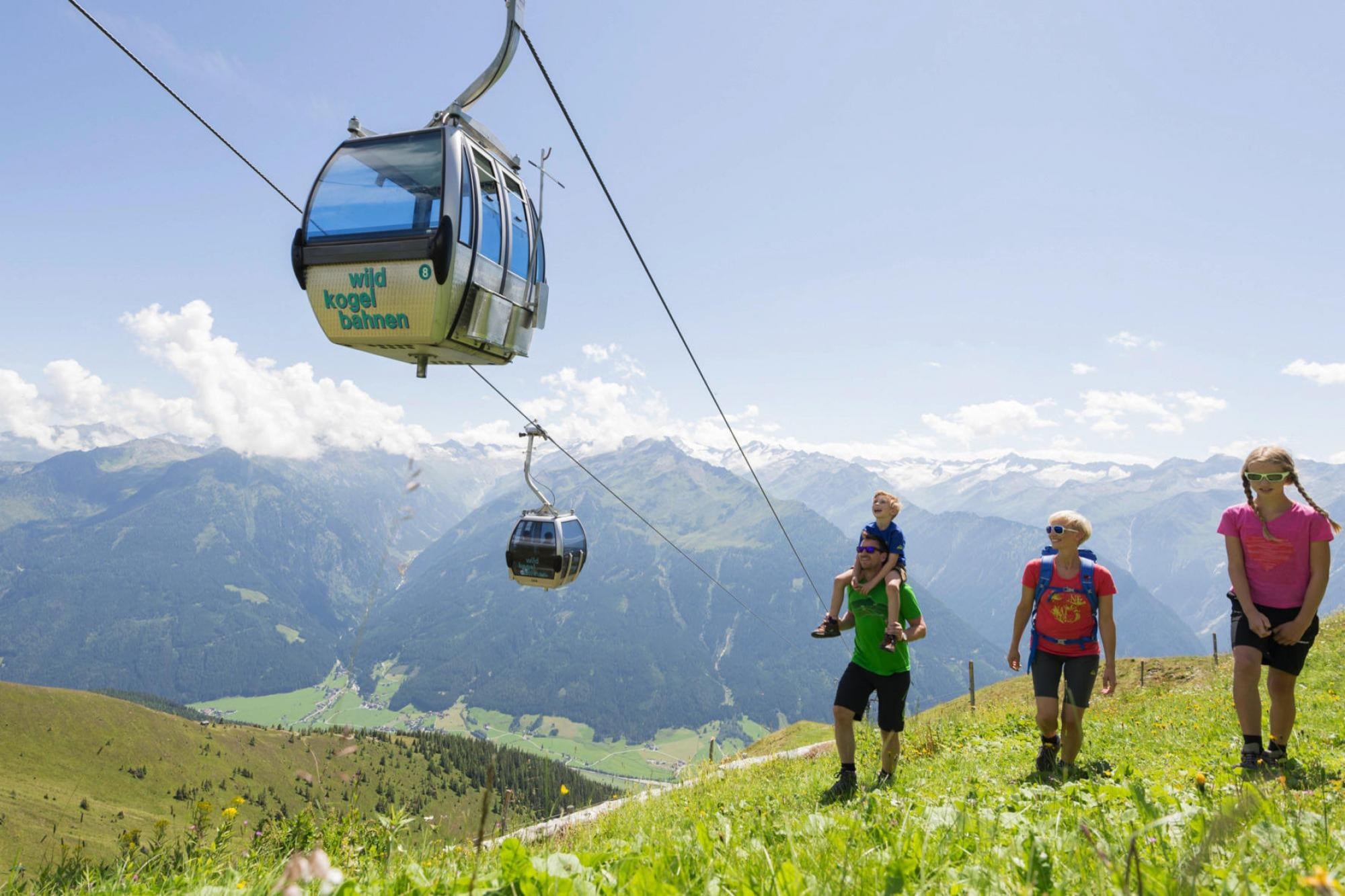 Wohnung in Hohe Tauern mit Bergblick