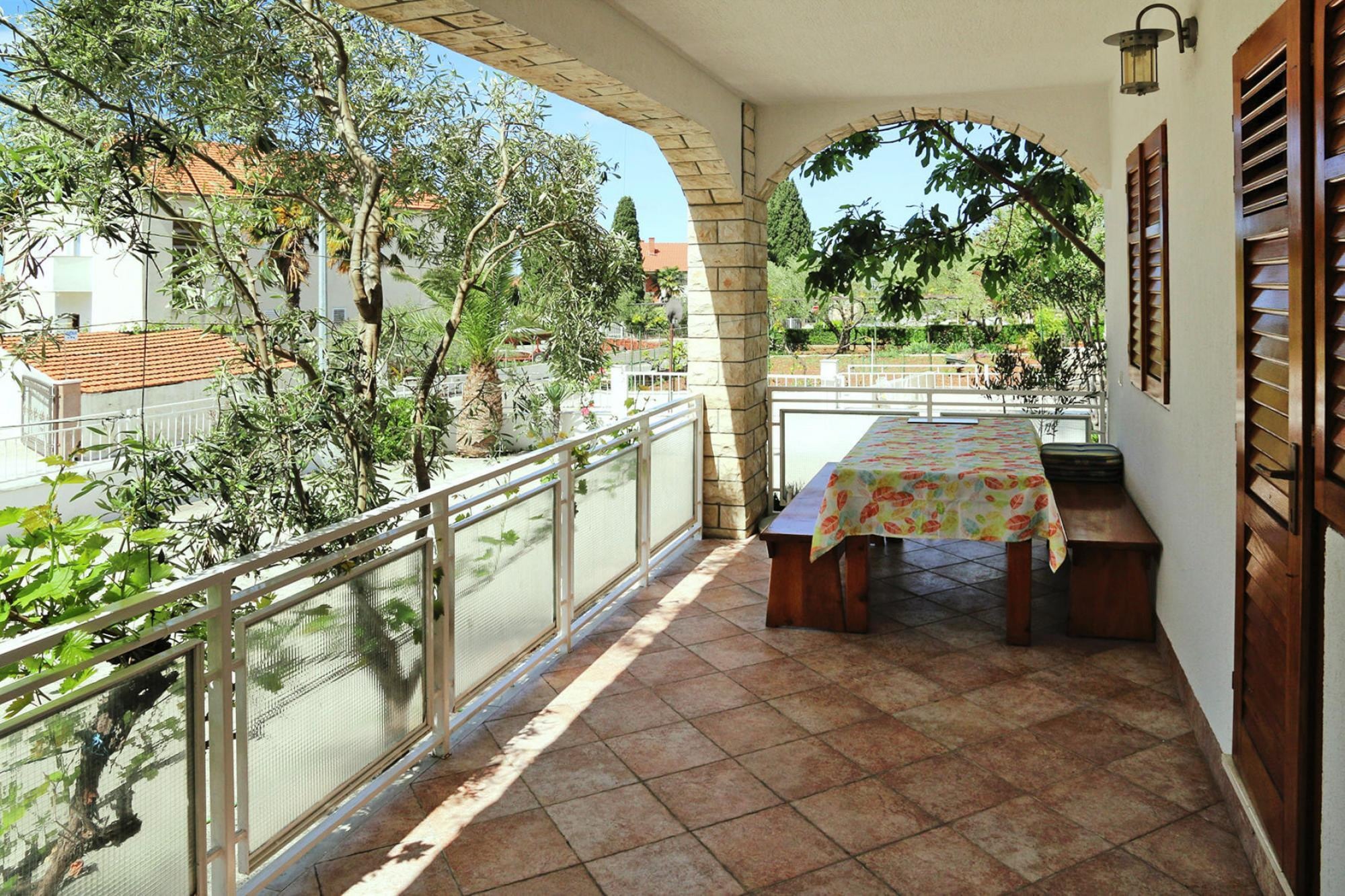 Apartmá Apartments Adelheid, Biograd-Typ A5A im EG, ca. 60