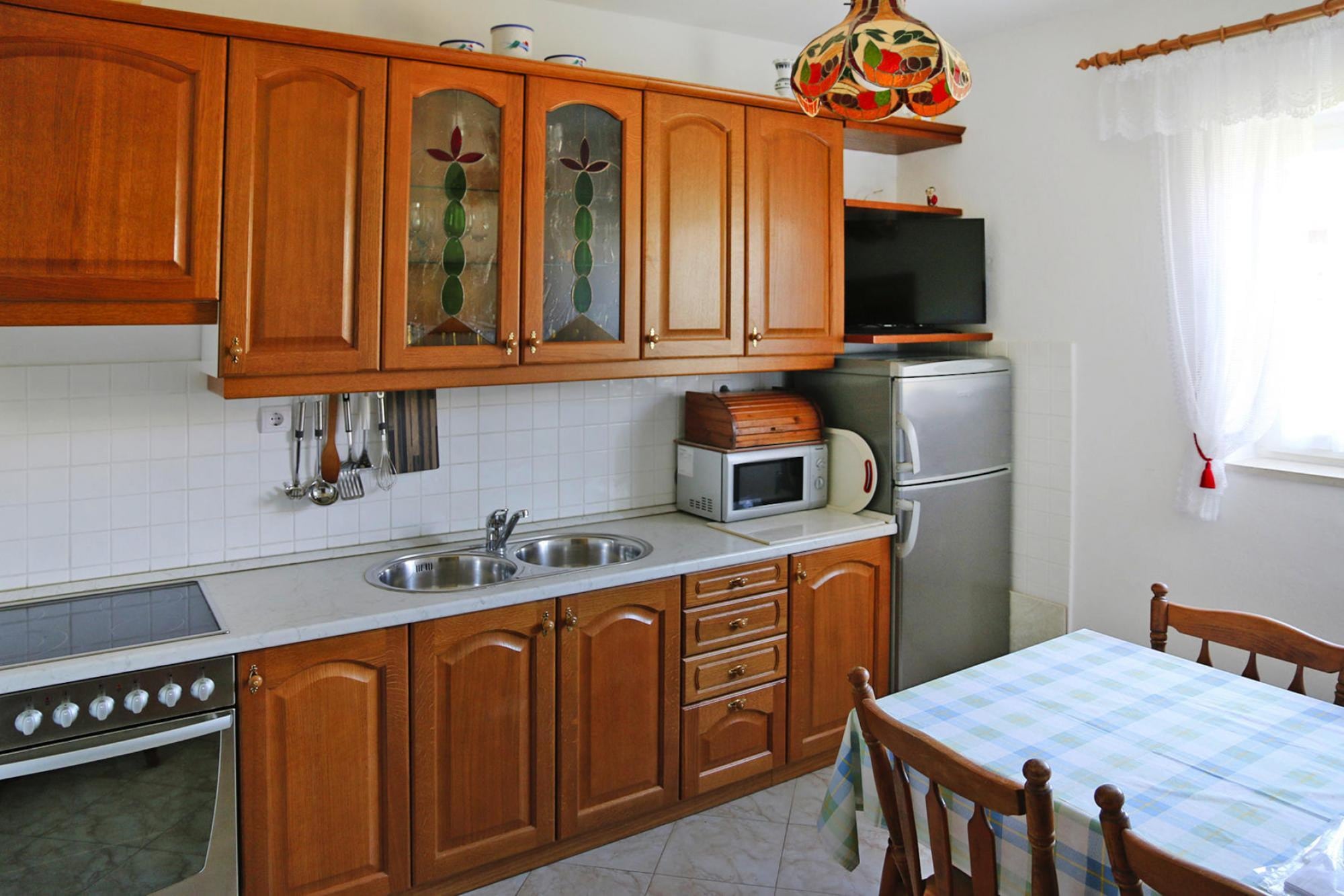 Apartmá Apartments Adelheid, Biograd-Typ A5A im EG, ca. 60