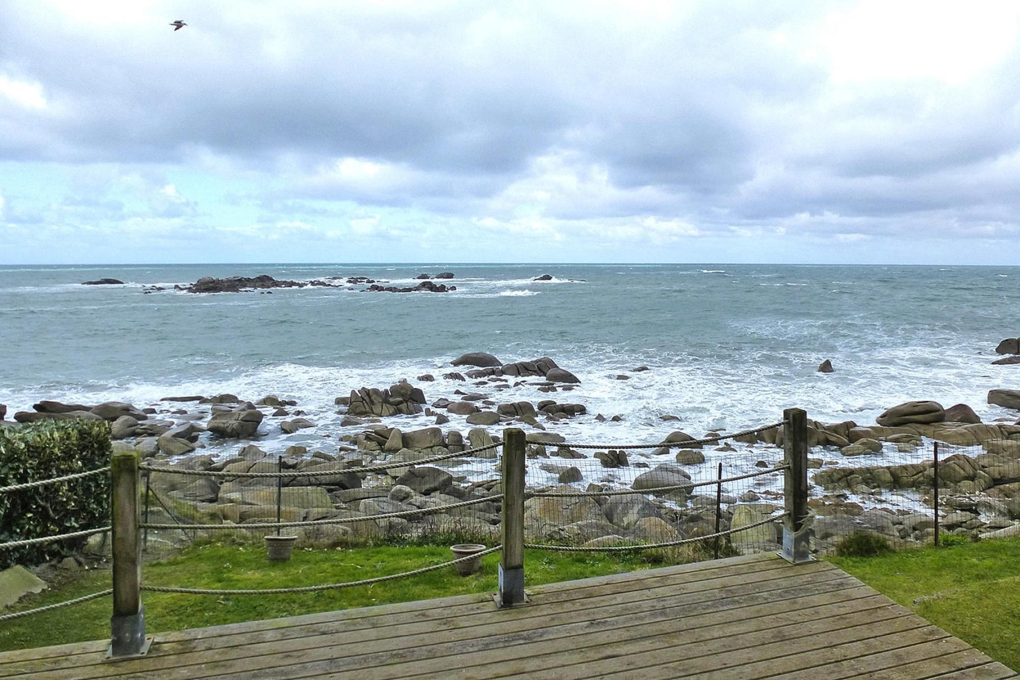   Das Meer vor der Türe 180° Panoramablick