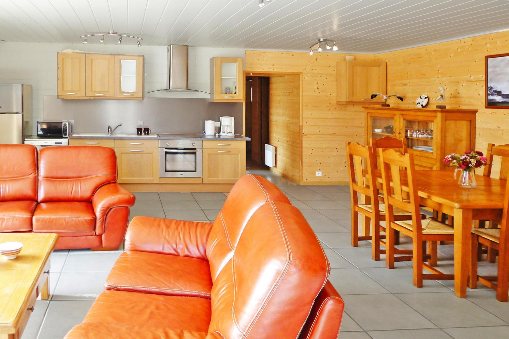   Ferienhaus mit teils Meerblick Cléder