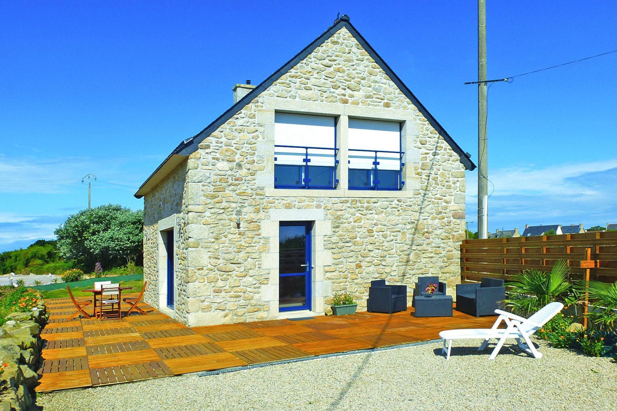   Ferienhaus mit teils Meerblick Cléder