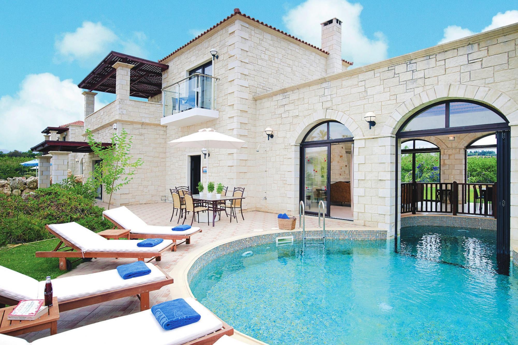 Villa in Platanias mit privatem Pool