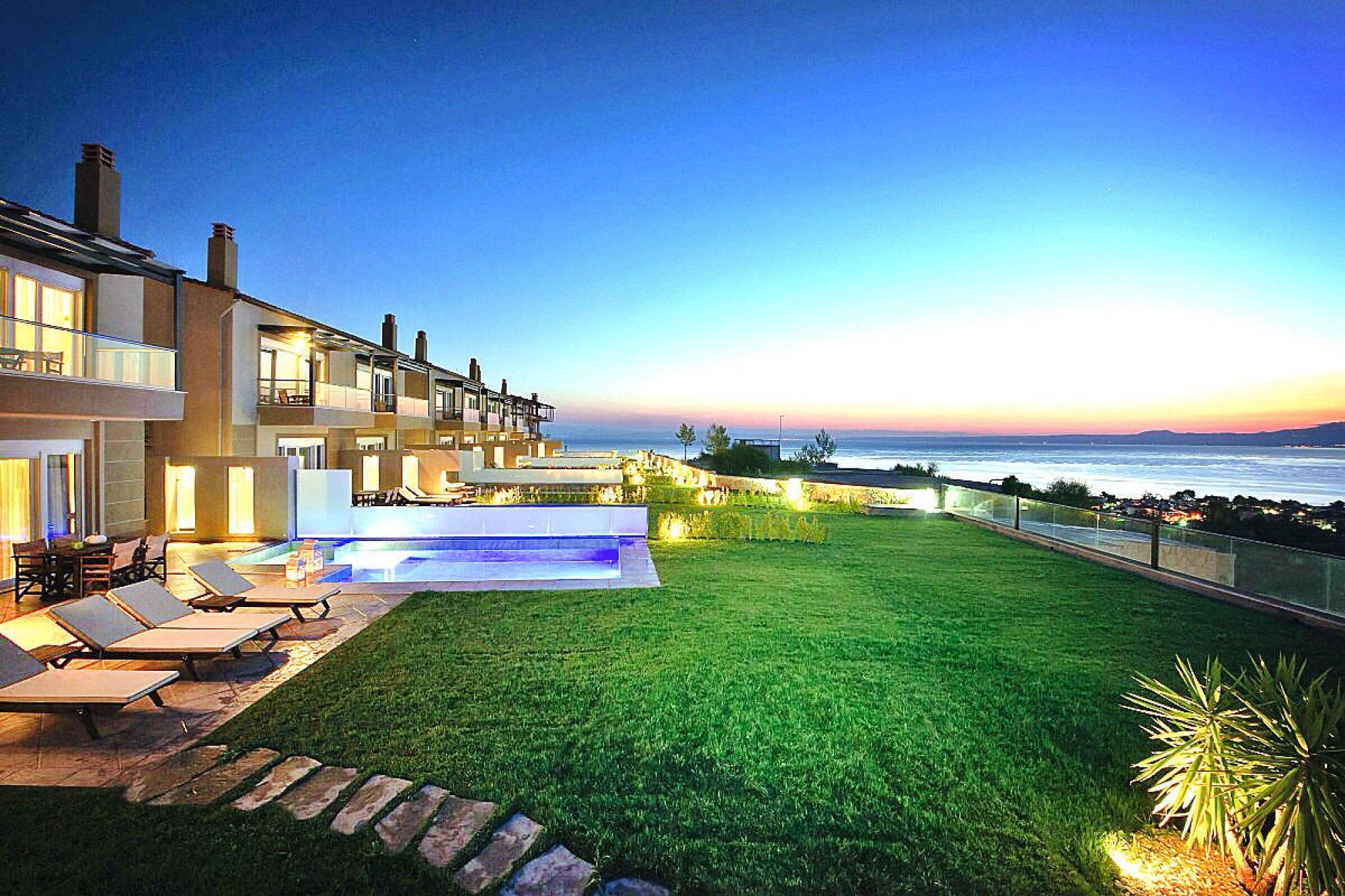 Luxuriöse Villa auf Halbinsel Chalkidiki mit privat Pool