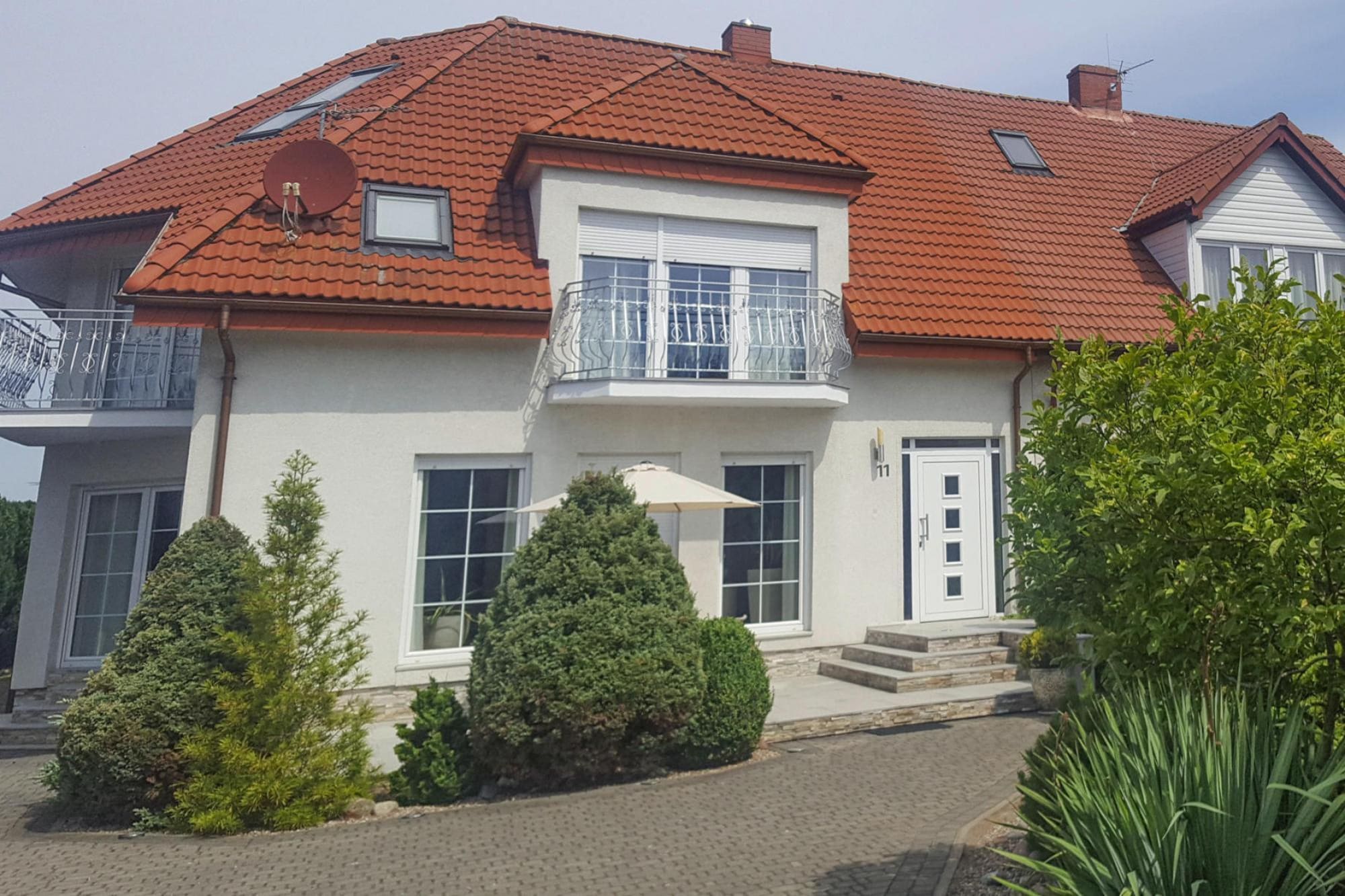 Grote en comfortabele vakantievilla, privétuin