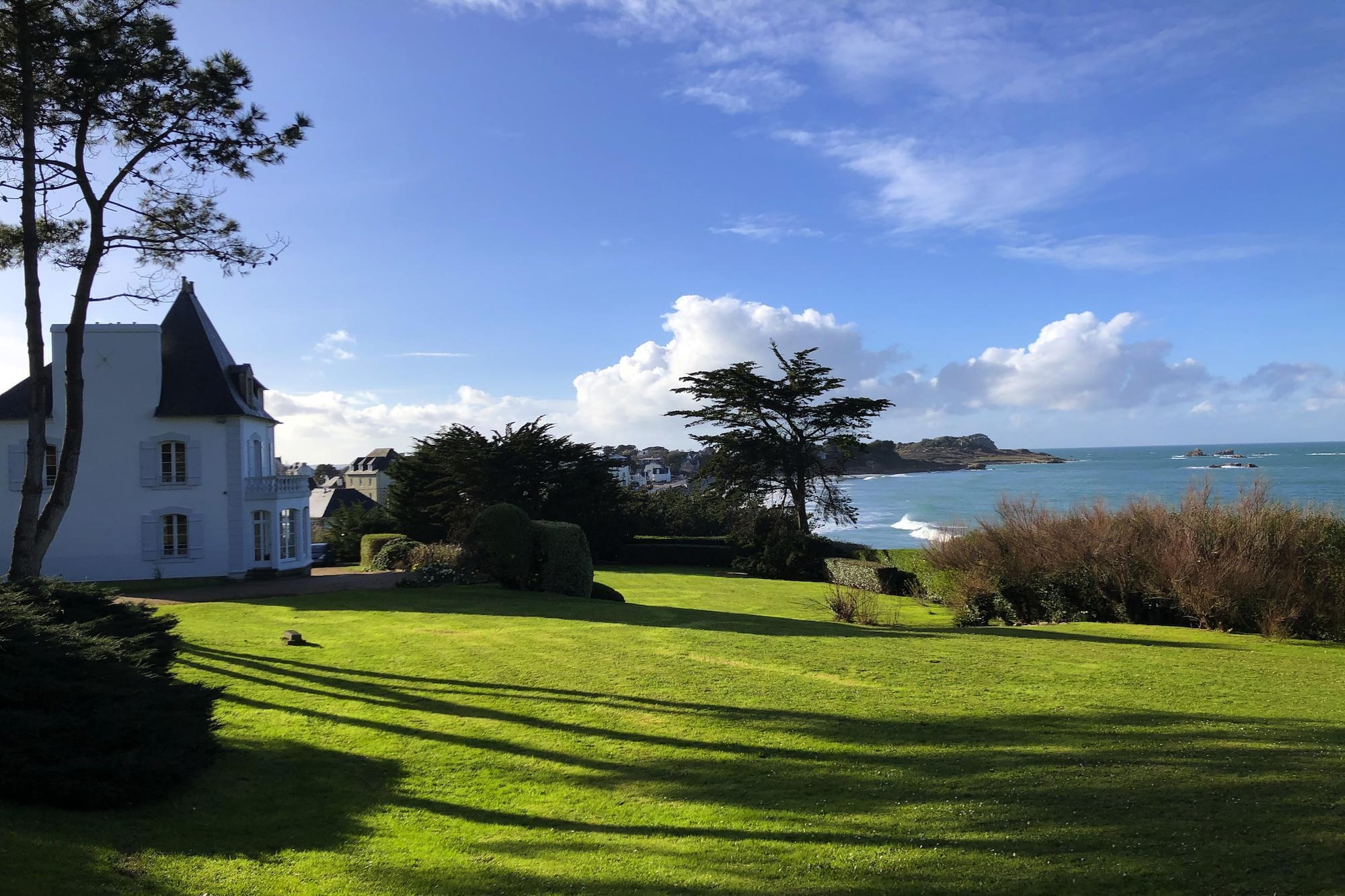 Villa mit direktem Strandzugang