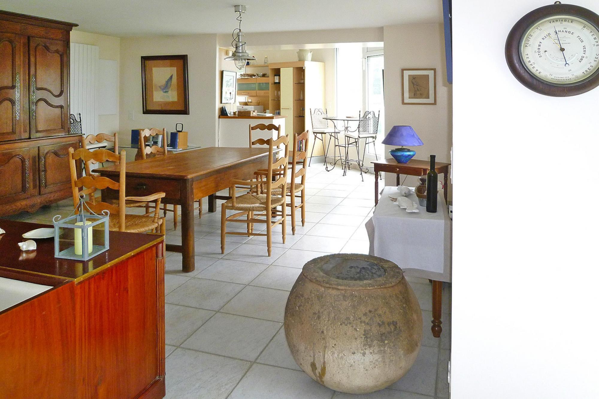   Holiday home sea front with amazing view Larmor-Ba