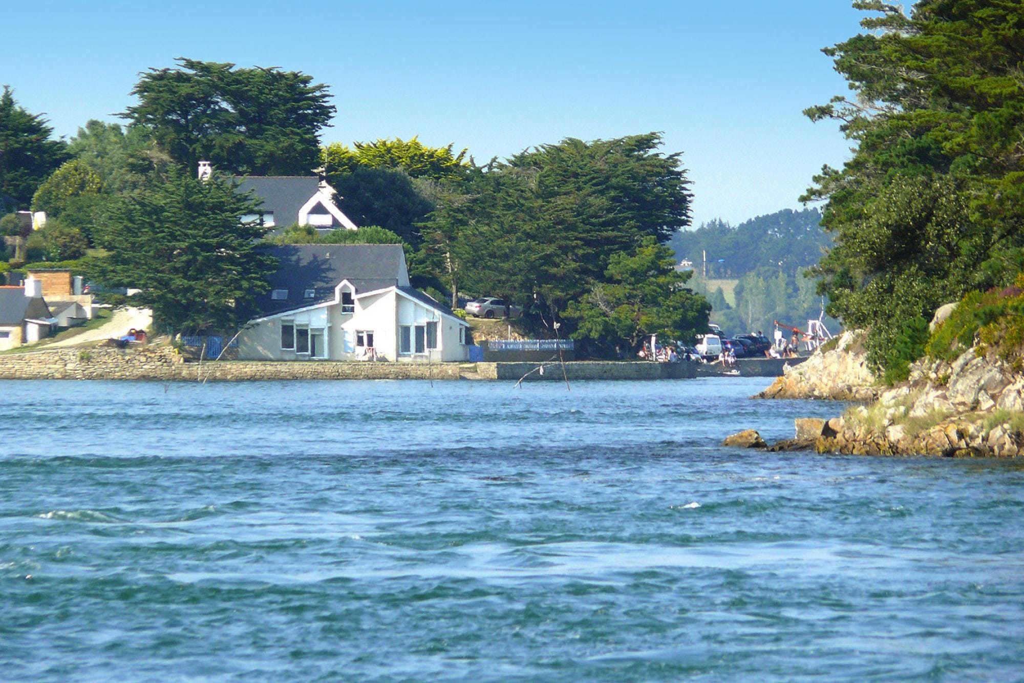   Holiday home sea front with amazing view Larmor-Ba
