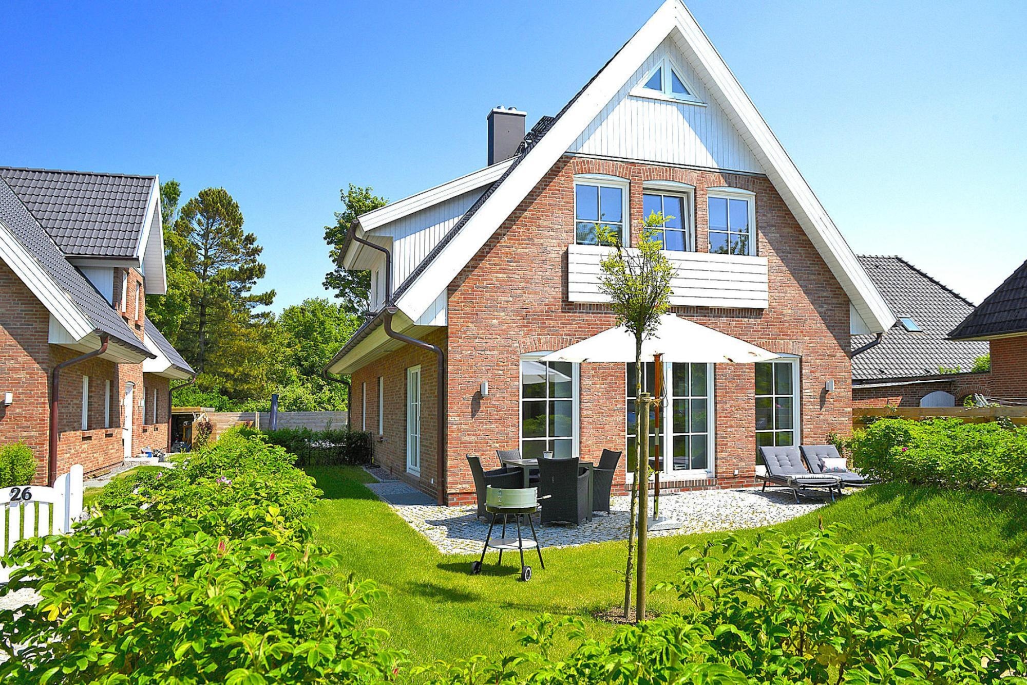 Huis in Wyk auf Föhr bij Zandstrand
