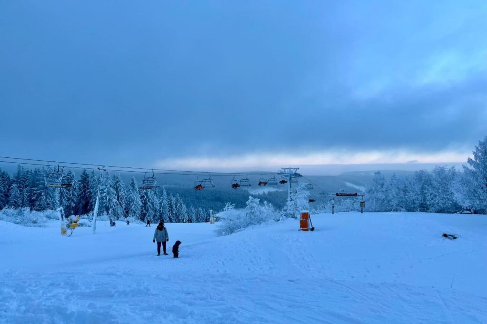 Steinbach-Hallenberg-Area winter 20km