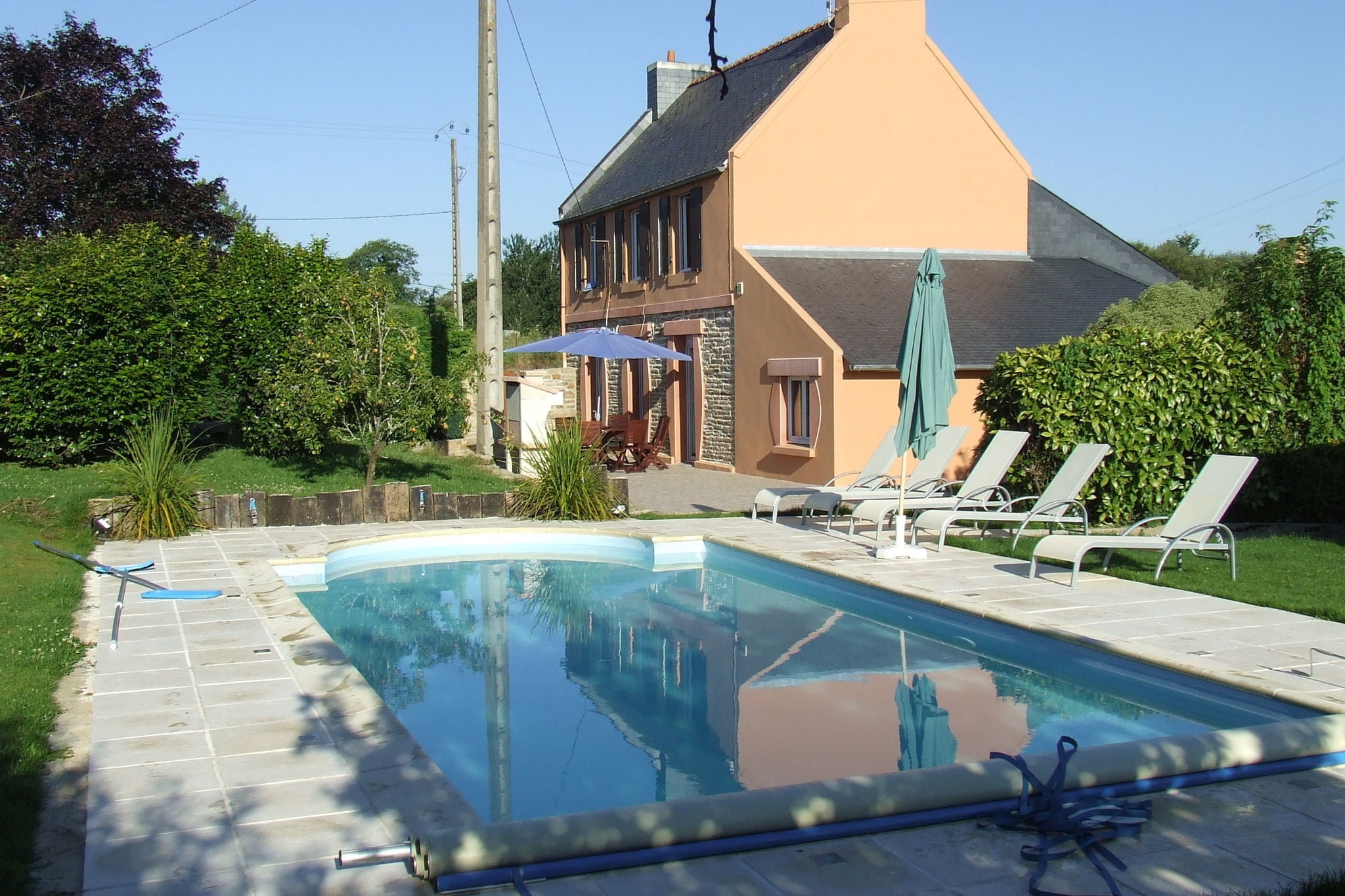 Gemütliches Ferienhaus in Concarneau mit Swimmingpool
