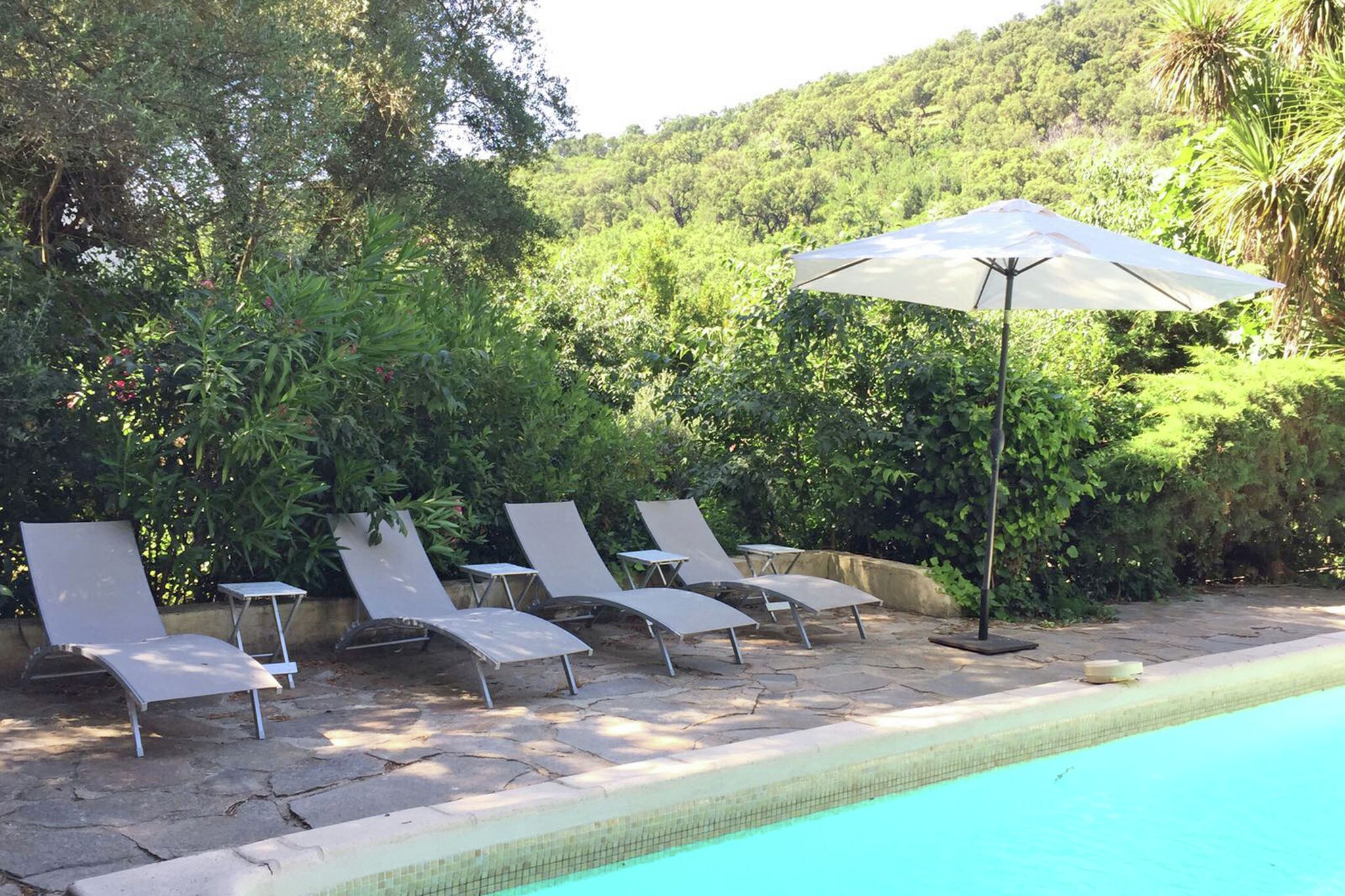 Maison de vacances à la campagne à Grimaud avec piscine