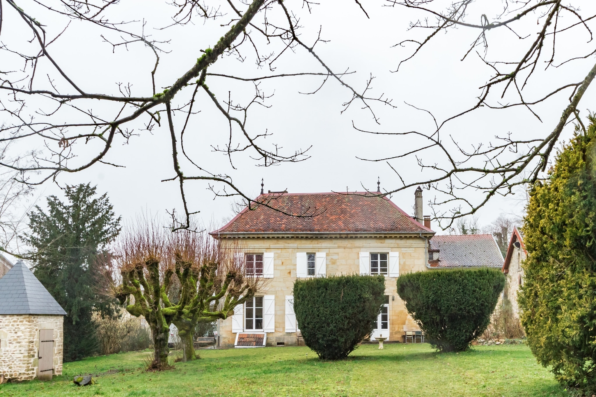 Château de la Mothe - Extérieur hiver