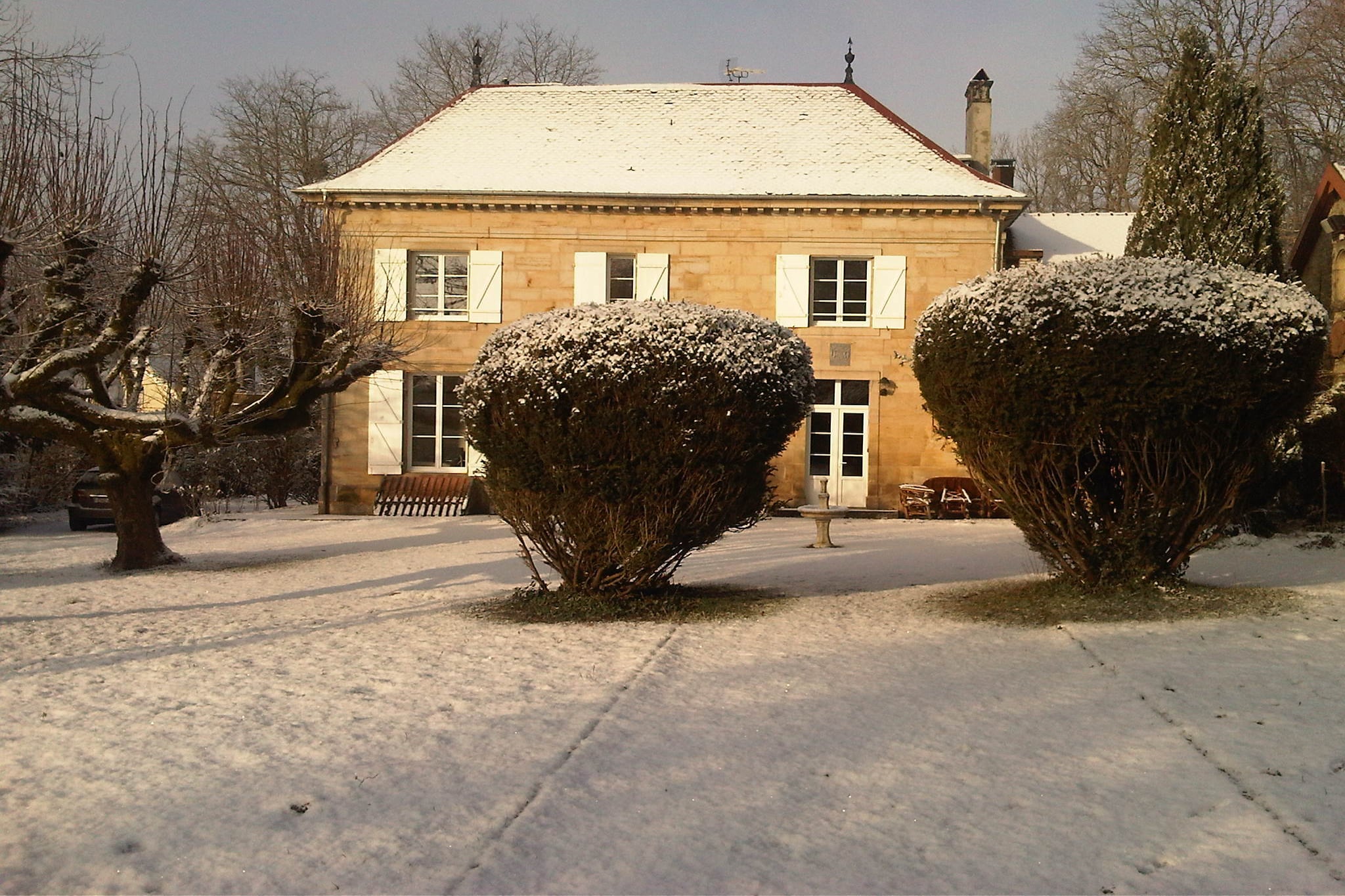 Château de la Mothe - Extérieur hiver