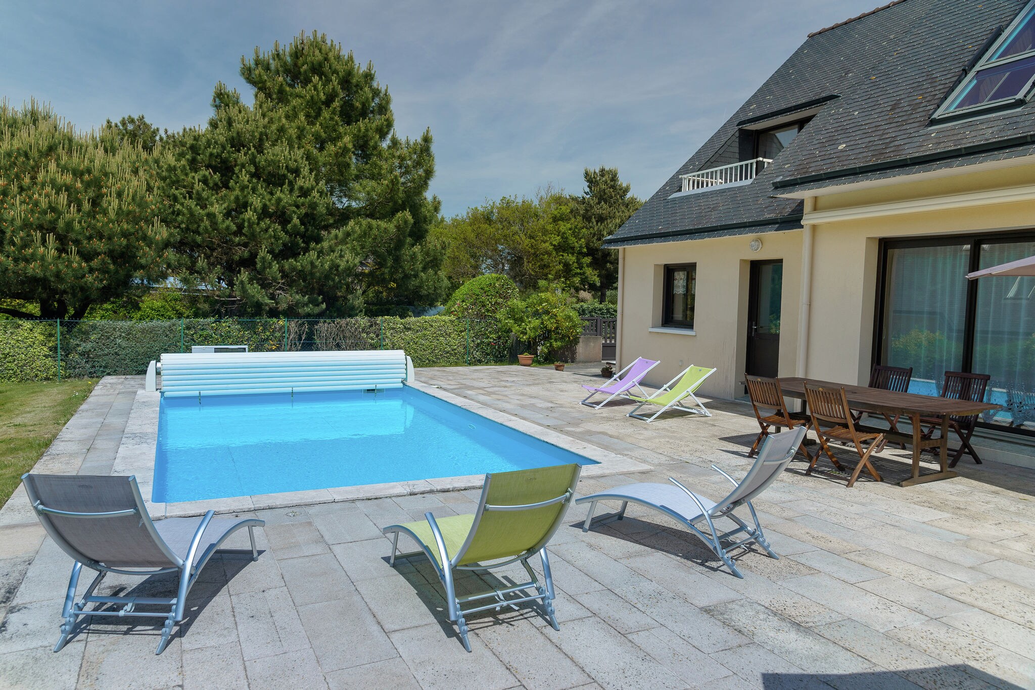 Bretonse villa in Concarneau met privézwembad