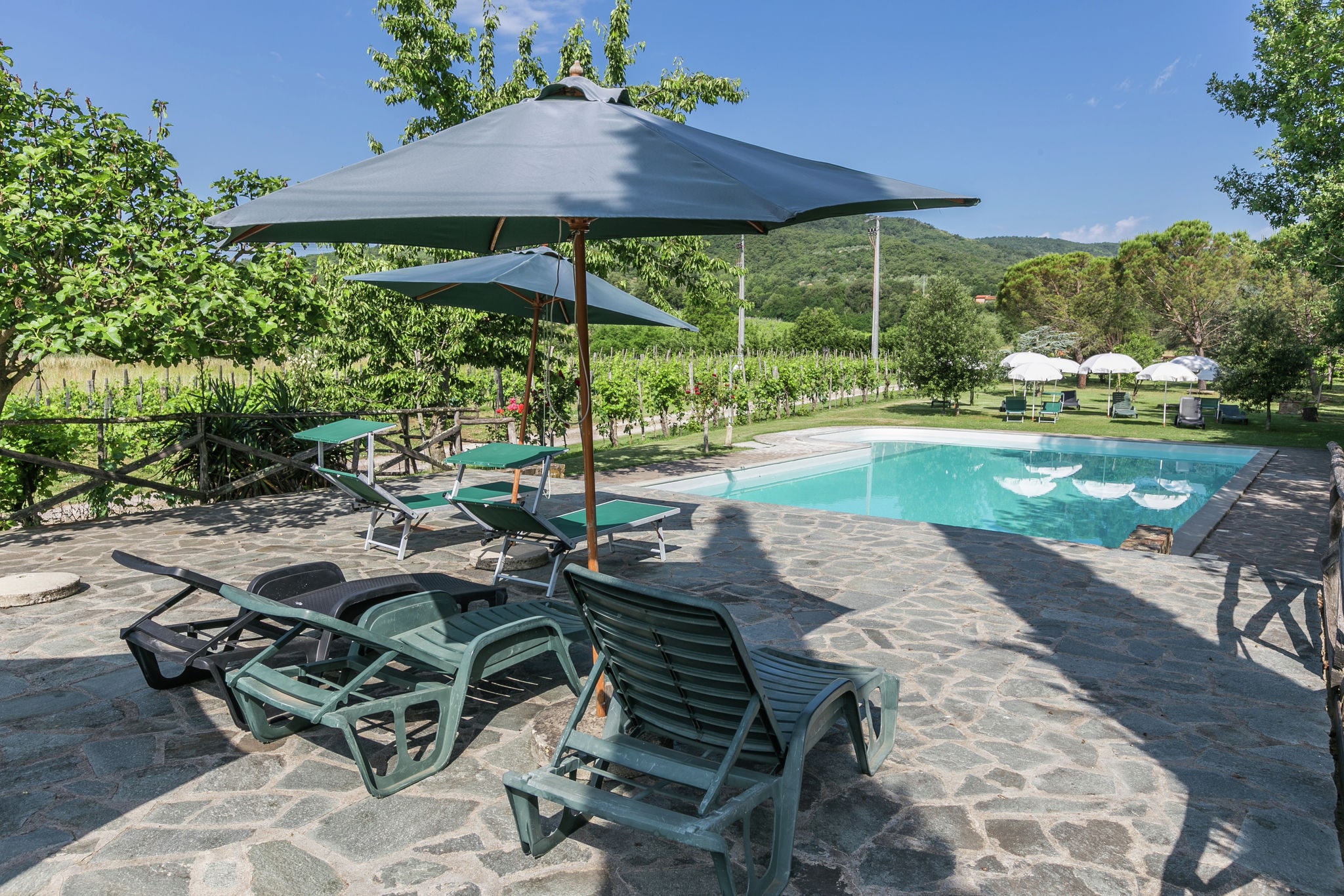Geräumiges Ferienhaus mit Swimmingpool in Bucine