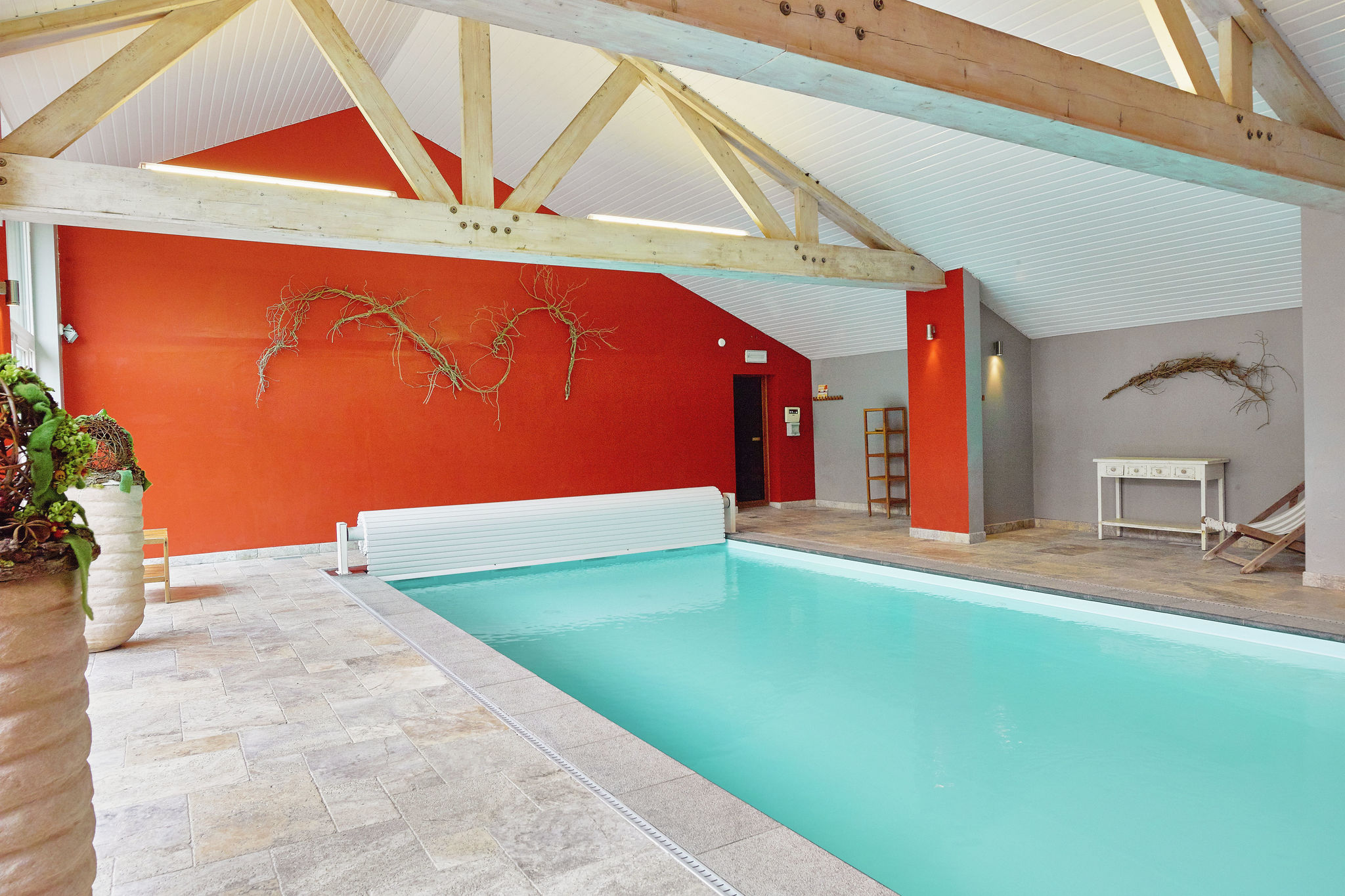 Luxuriöses Ferienhaus mit Swimmingpool in Trois Ponts