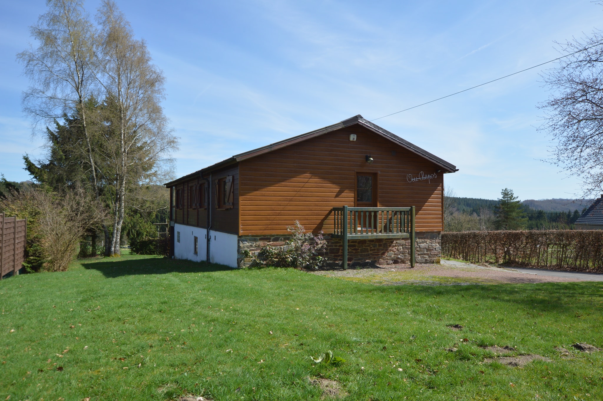 Luxuriöses Chalet mit Sauna in Longfaye