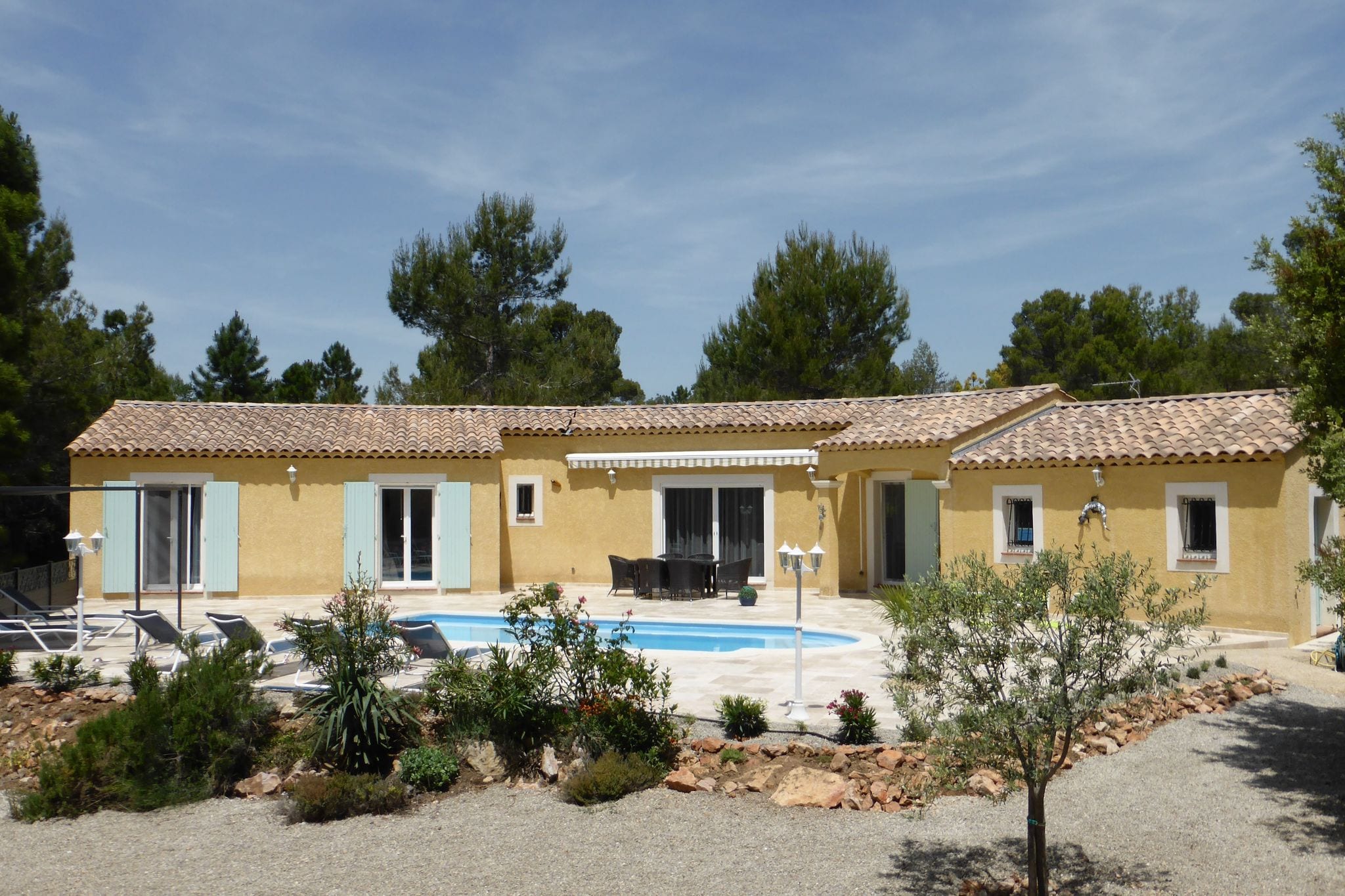 Detached spacious villa with private heated pool, near the Gorges du Verdon